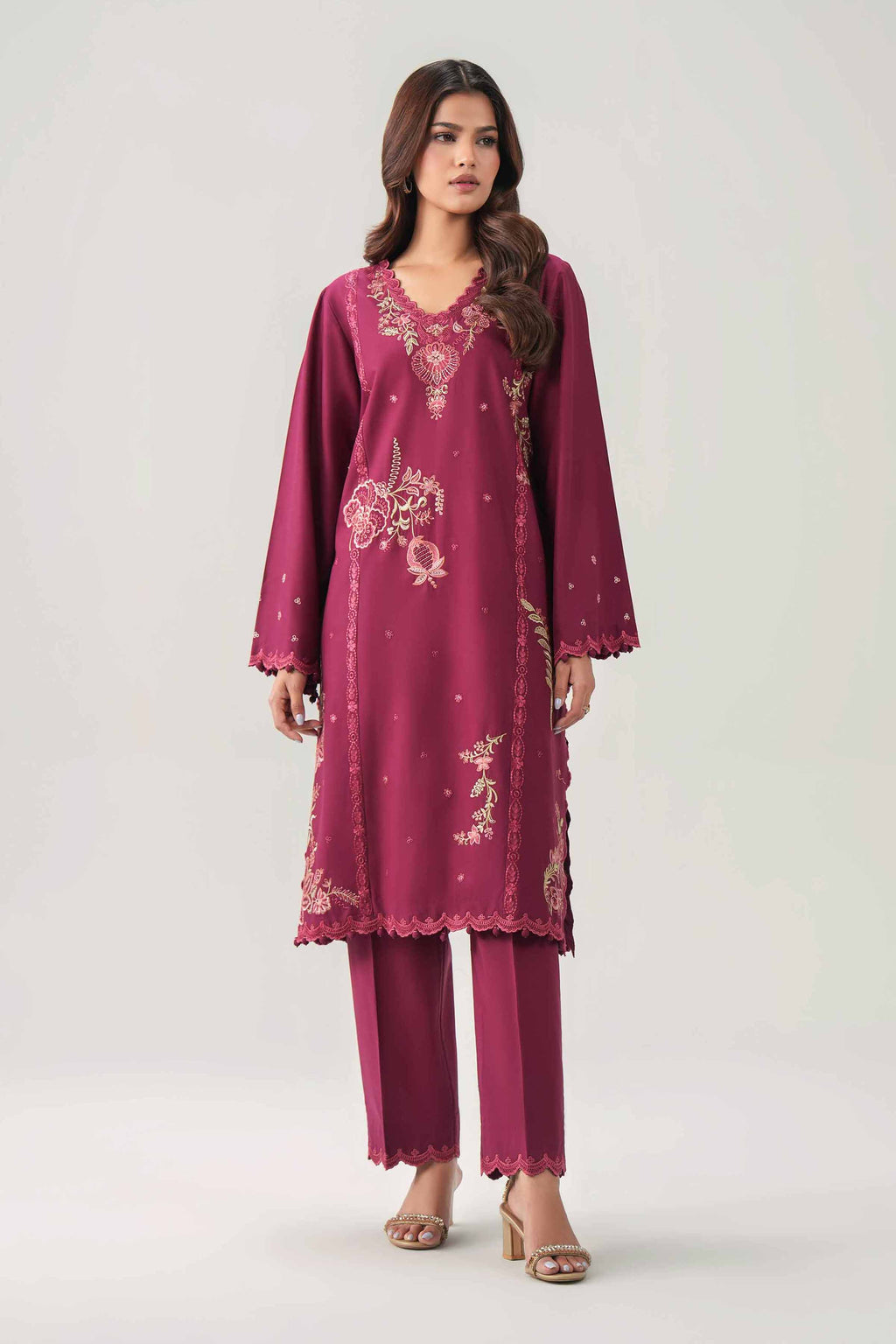 Original Nishat 2 Piece - Embroidered Suit - 42602081 | Buy Online in Pakistan