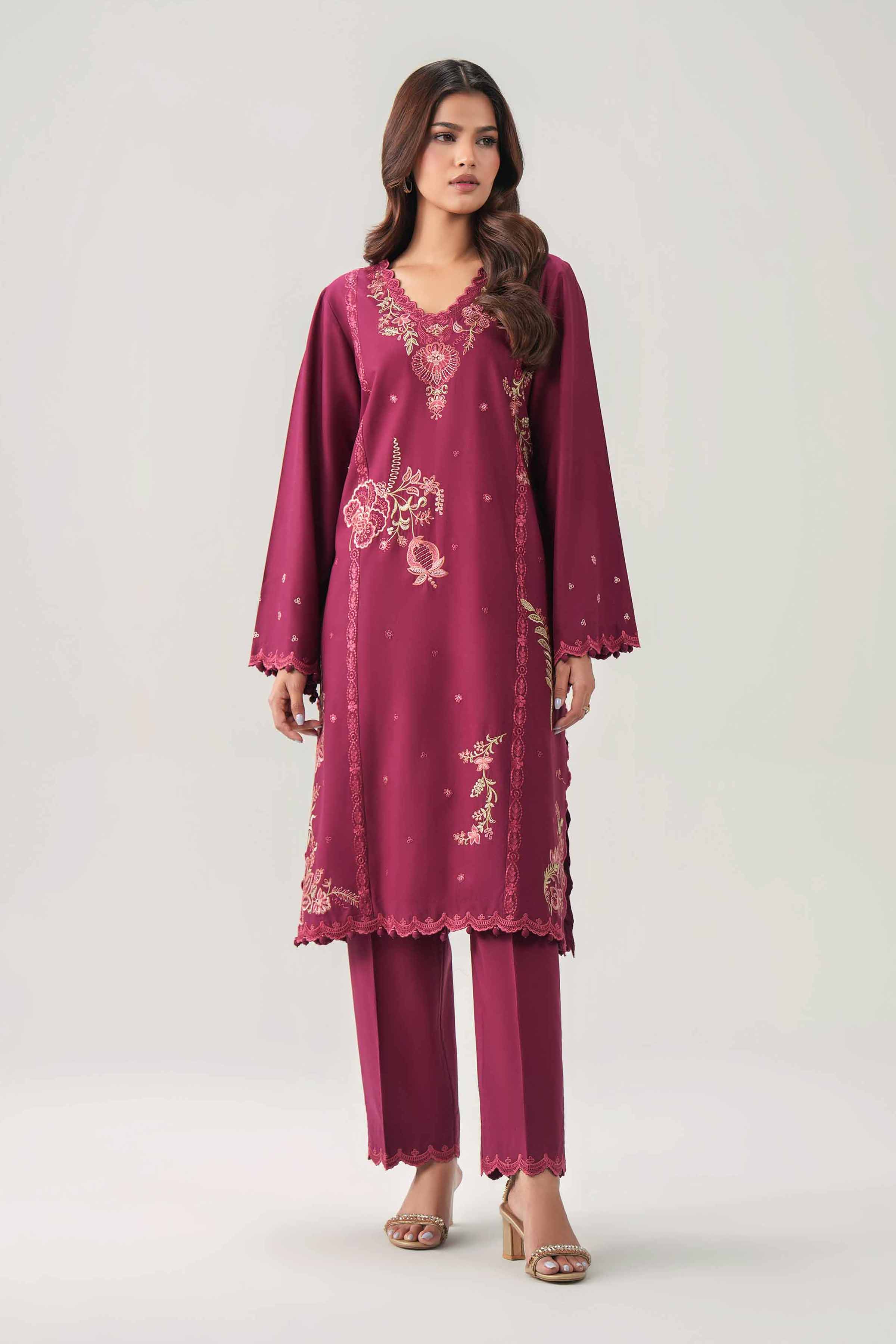 Original Nishat 2 Piece - Embroidered Suit - 42602081 | Buy Online in Pakistan