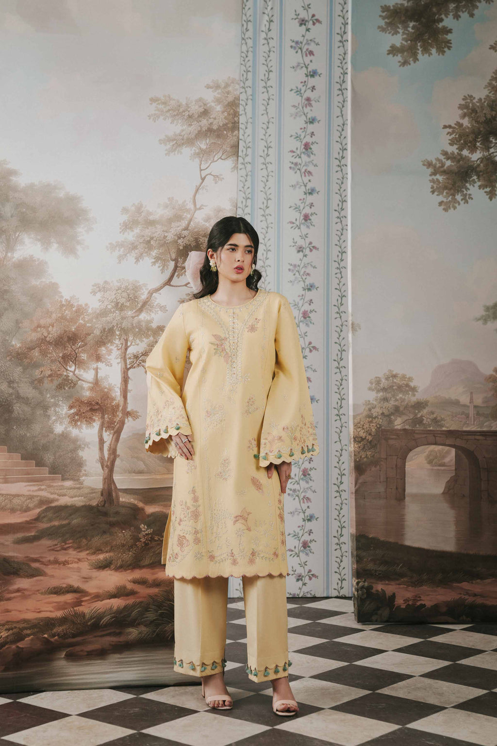 Original Nishat 2 Piece - Embroidered Suit - 42602083 | Buy Online in Pakistan
