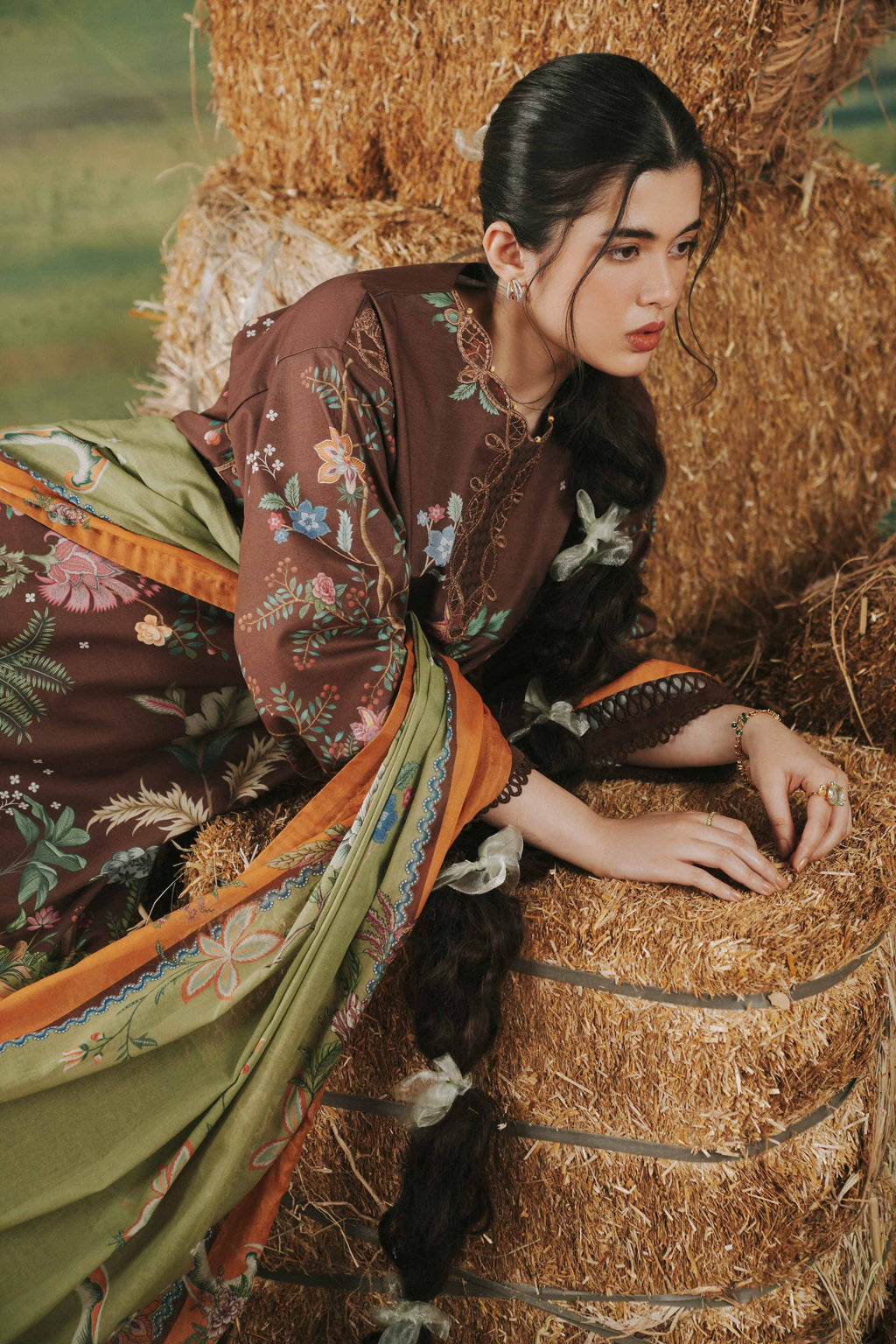 Original Nishat 3 Piece - Digital Printed Embroidered Suit - 42602097 | Buy Online in Pakistan