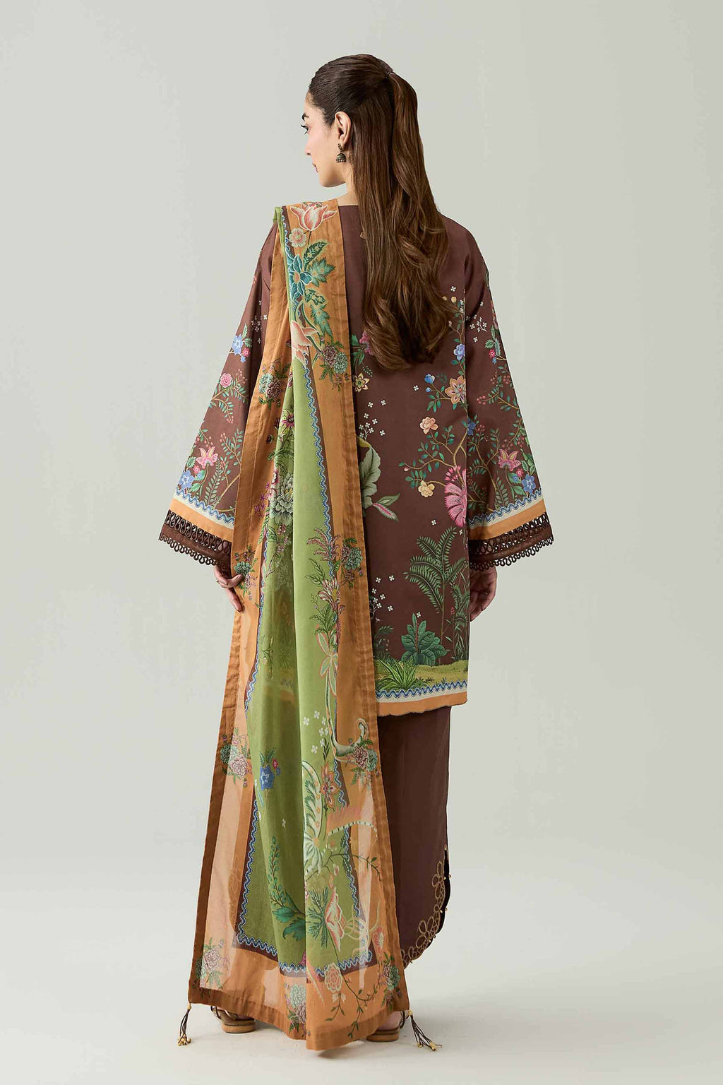 Original Nishat 3 Piece - Digital Printed Embroidered Suit - 42602097 | Buy Online in Pakistan