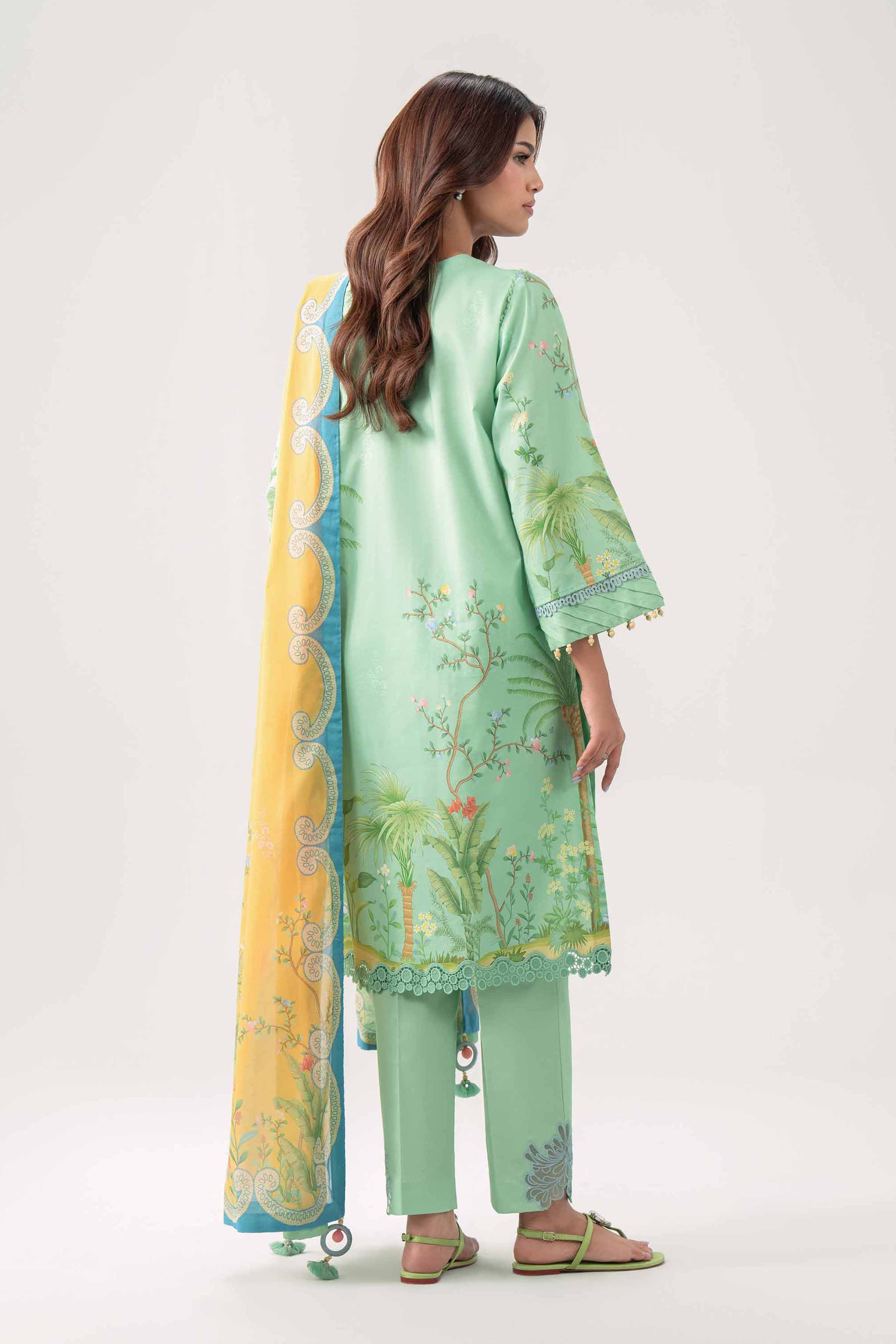 Original Nishat 3 Piece - Digital Printed Embroidered Suit - 42602098 | Buy Online in Pakistan