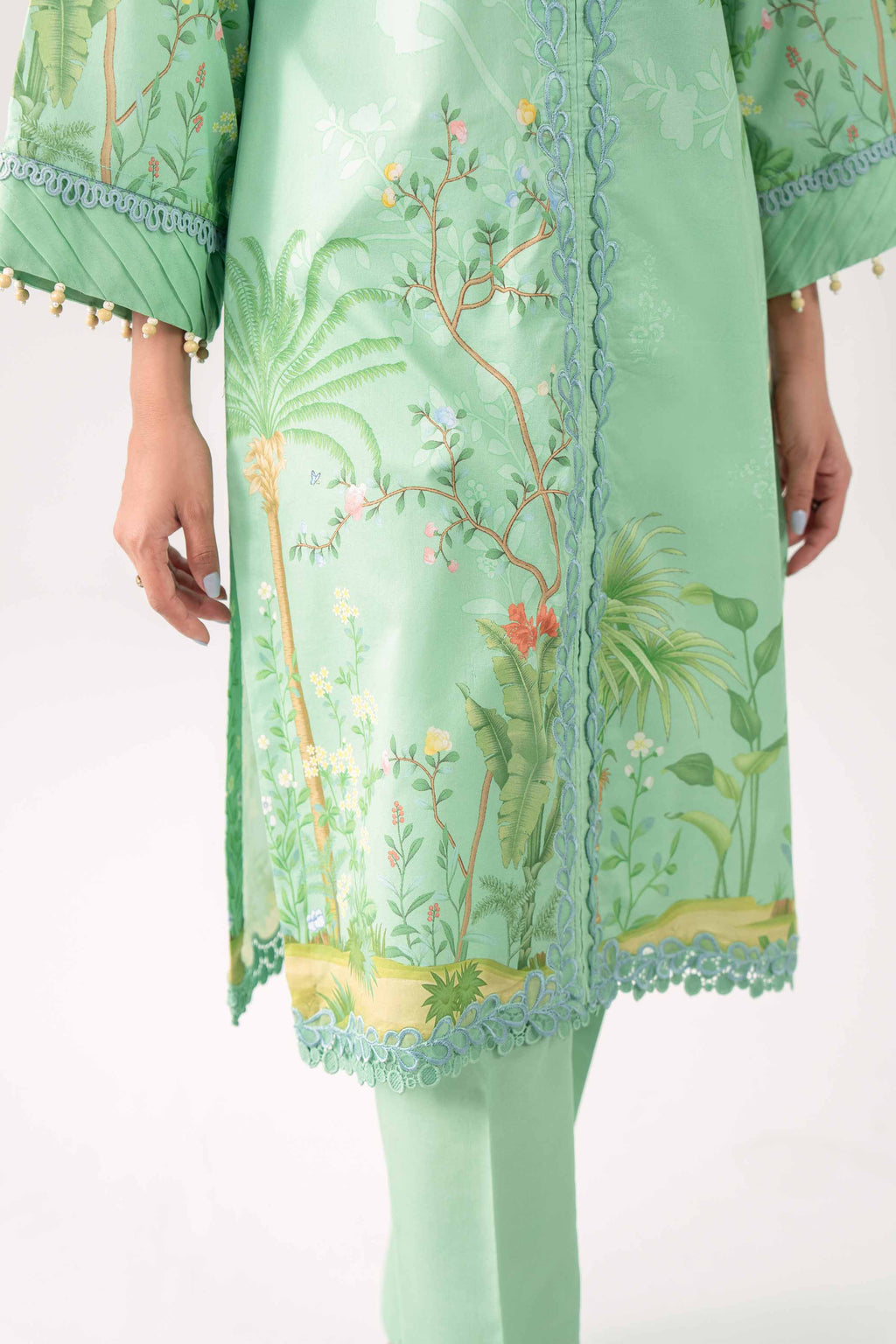 Original Nishat 3 Piece - Digital Printed Embroidered Suit - 42602098 | Buy Online in Pakistan