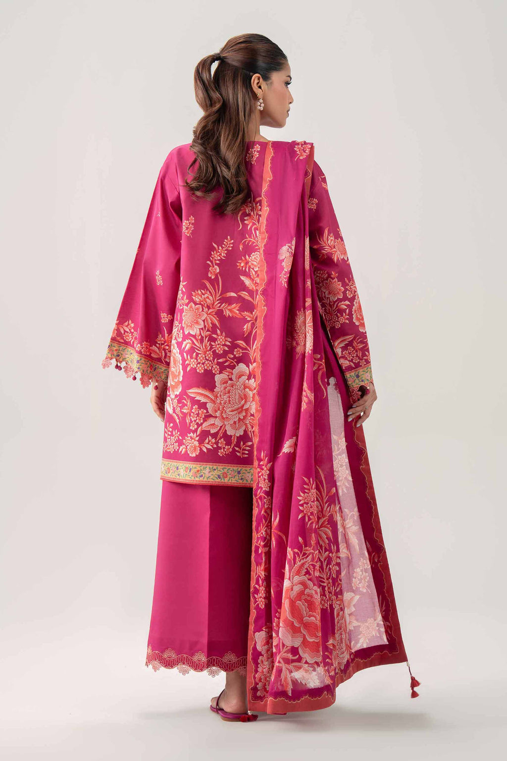 Original Nishat 3 Piece - Digital Printed Embroidered Suit - 42602099 | Buy Online in Pakistan
