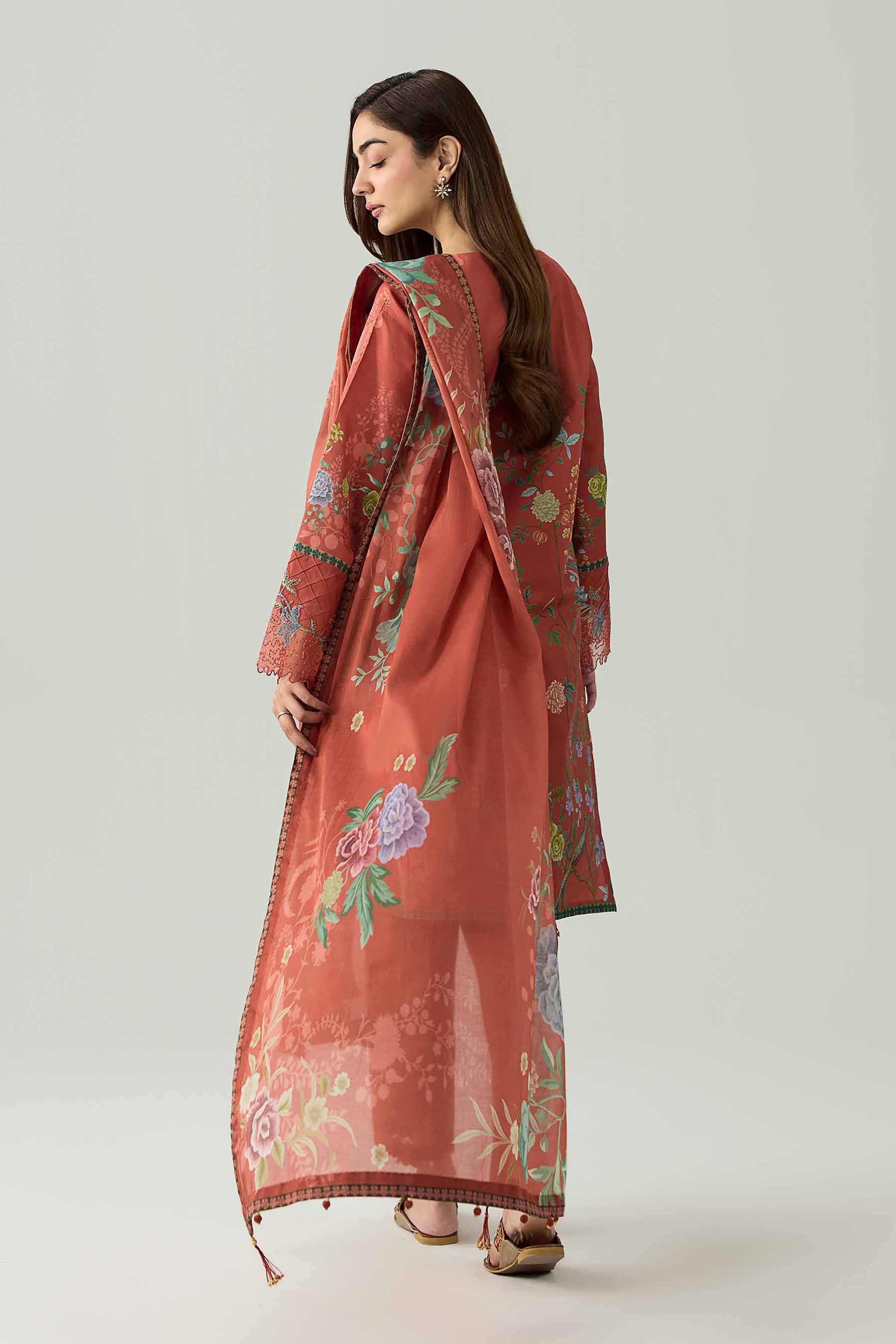 Original Nishat 3 Piece - Digital Printed Embroidered Suit - 42602100 | Buy Online in Pakistan
