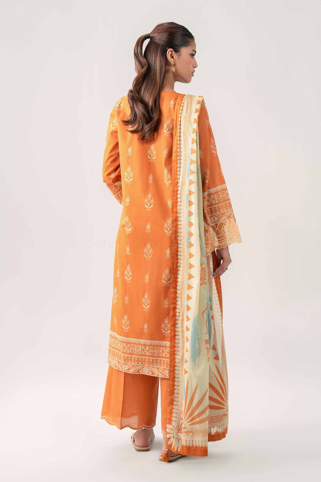 Original Nishat 3 Piece - Digital Printed Embroidered Suit - 42602102 | Buy Online in Pakistan