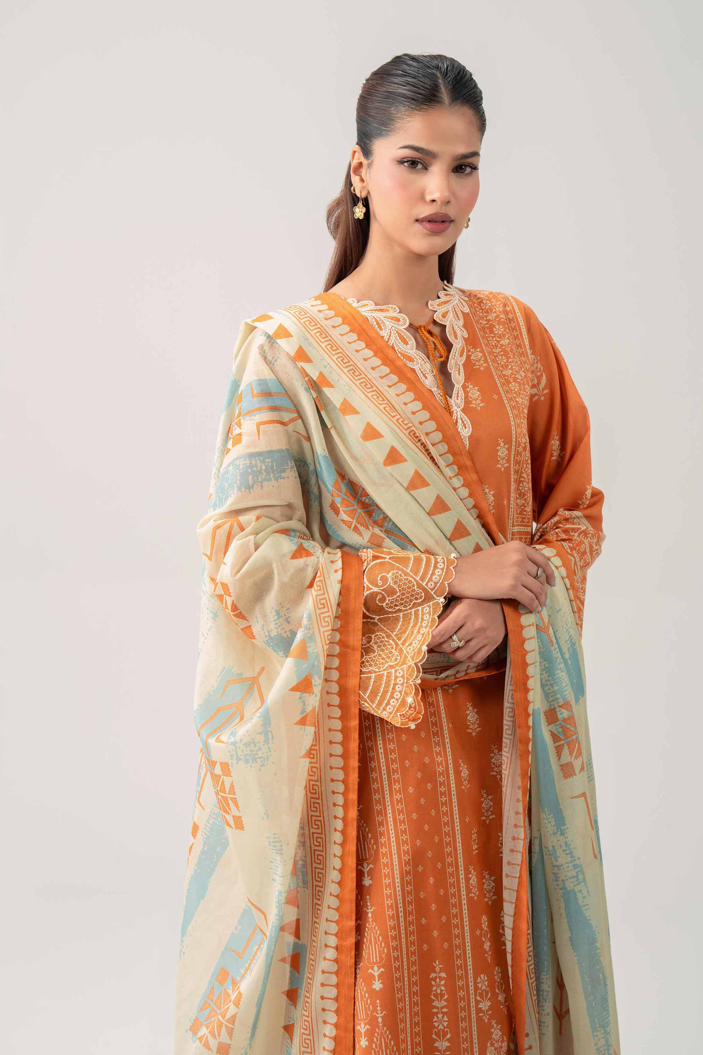 Original Nishat 3 Piece - Digital Printed Embroidered Suit - 42602102 | Buy Online in Pakistan