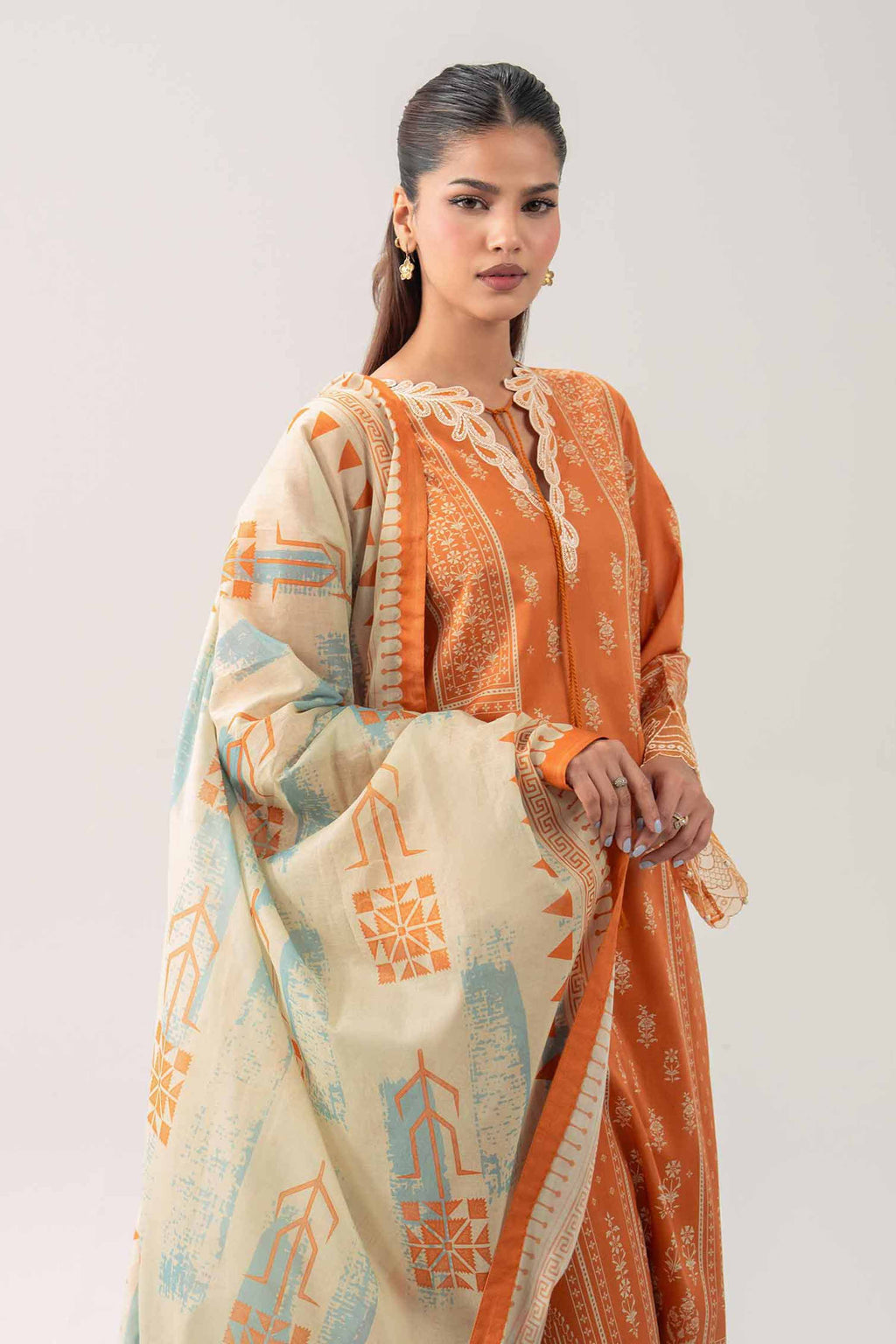 Original Nishat 3 Piece - Digital Printed Embroidered Suit - 42602102 | Buy Online in Pakistan
