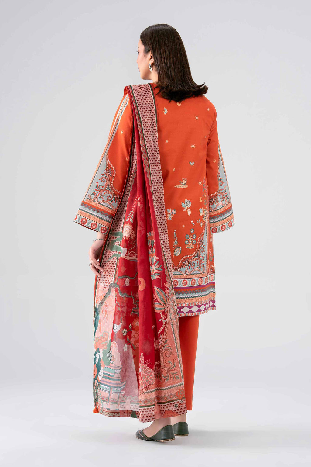 Original Nishat 3 Piece - Digital Printed Suit - 42602105 | Buy Online in Pakistan