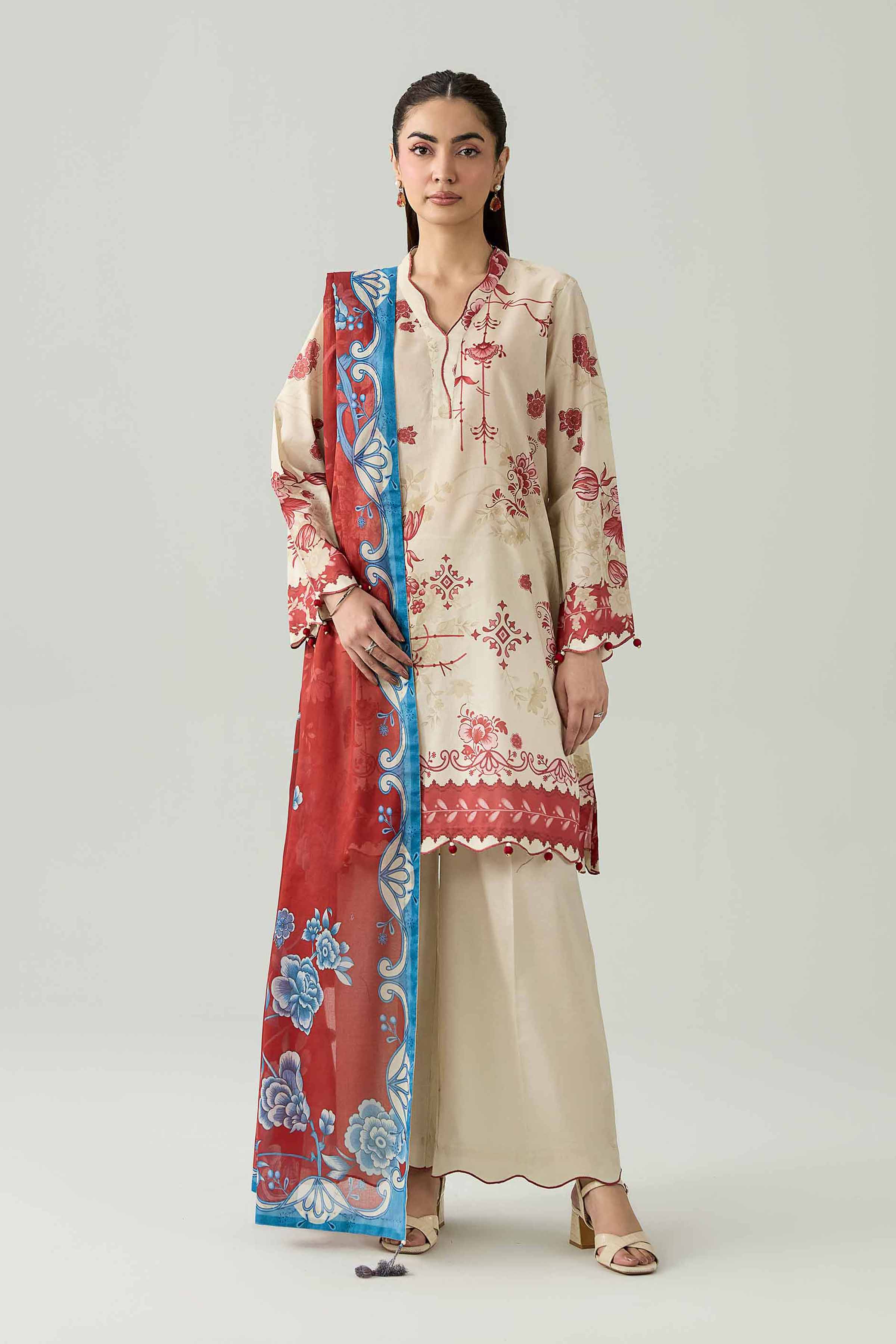Original Nishat 3 Piece - Digital Printed Suit - 42602108 | Buy Online in Pakistan