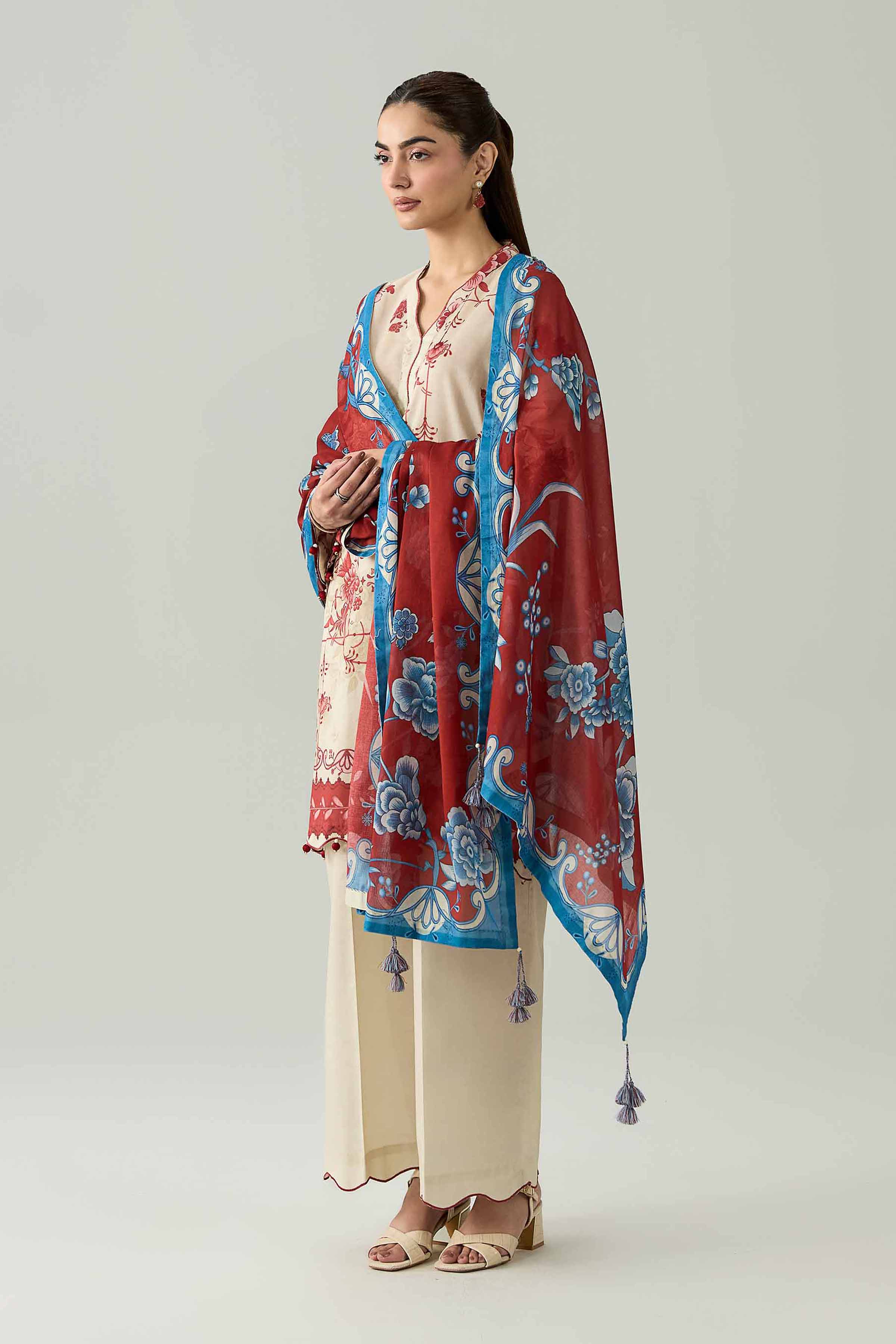 Original Nishat 3 Piece - Digital Printed Suit - 42602108 | Buy Online in Pakistan