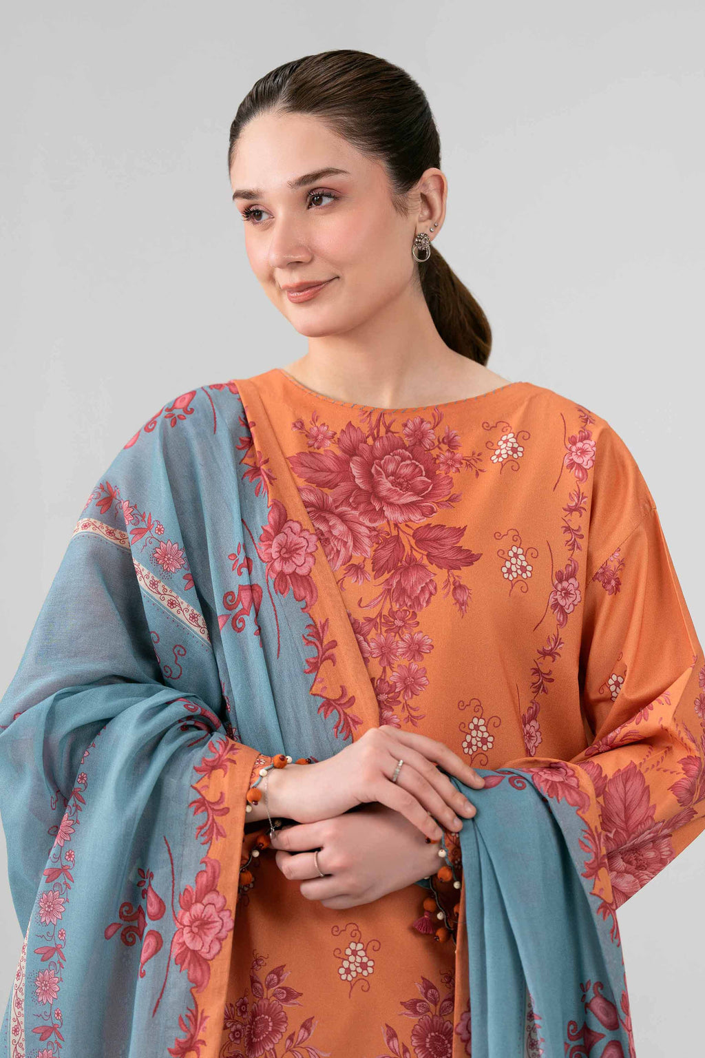 Original Nishat 3 Piece - Digital Printed Suit - 42602109 | Buy Online in Pakistan