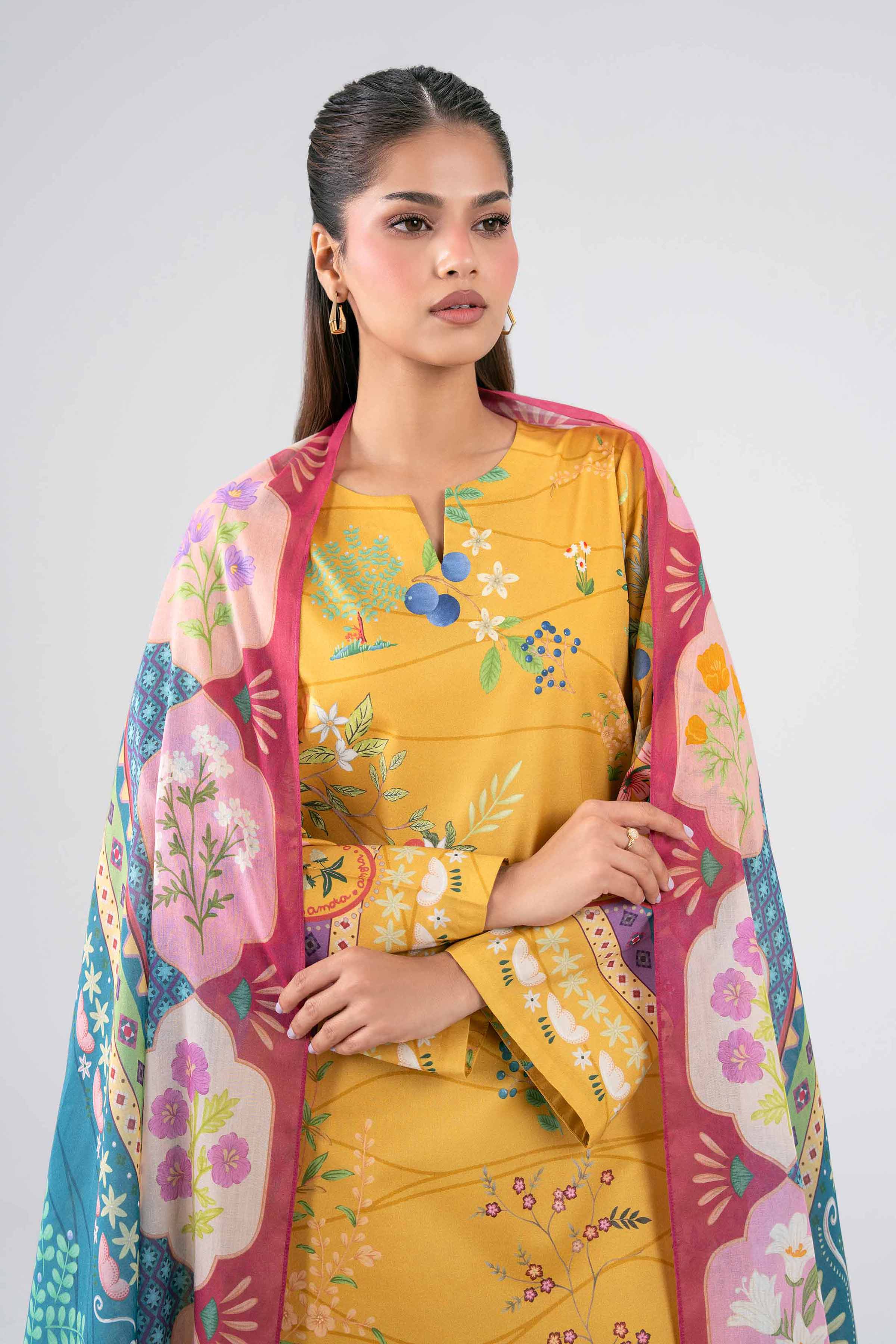 Original Nishat 3 Piece - Digital Printed Suit - 42602113 | Buy Online in Pakistan