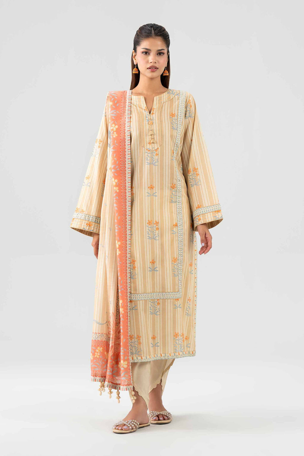 Original Nishat 3 Piece - Digital Printed Suit - 42602114 | Buy Online in Pakistan