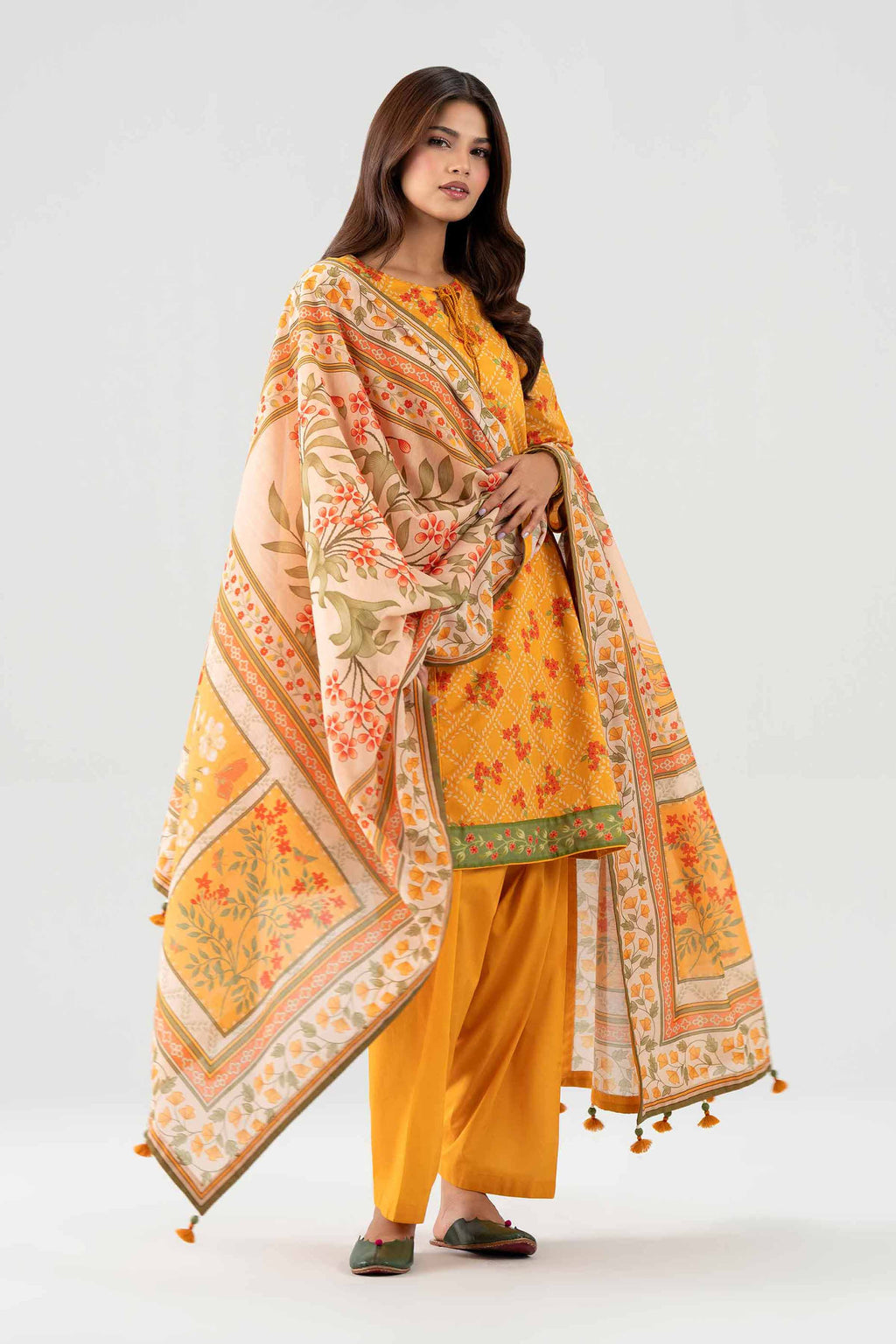 Original Nishat 3 Piece - Digital Printed Suit - 42602115 | Buy Online in Pakistan