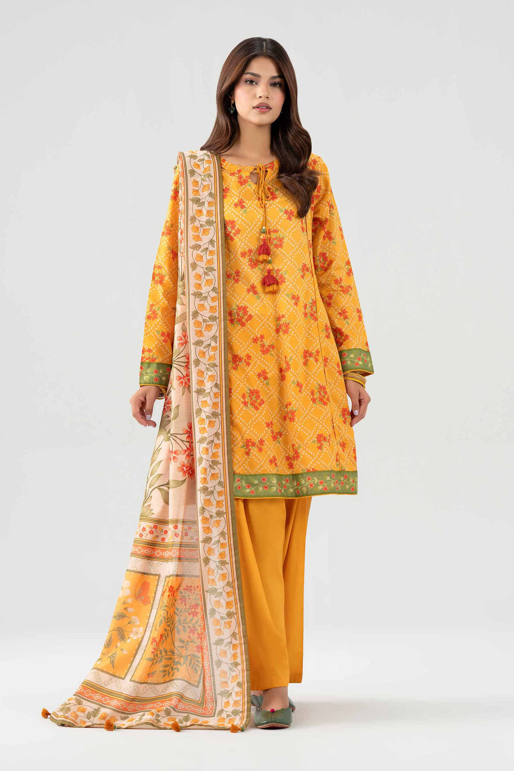 Original Nishat 3 Piece - Digital Printed Suit - 42602115 | Buy Online in Pakistan