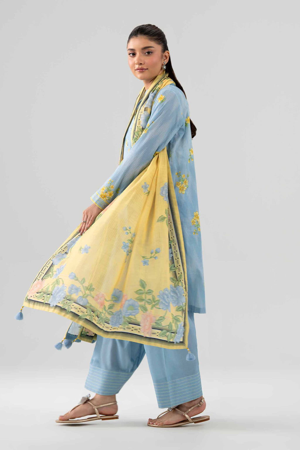 Original Nishat 3 Piece - Digital Printed Suit - 42602116 | Buy Online in Pakistan