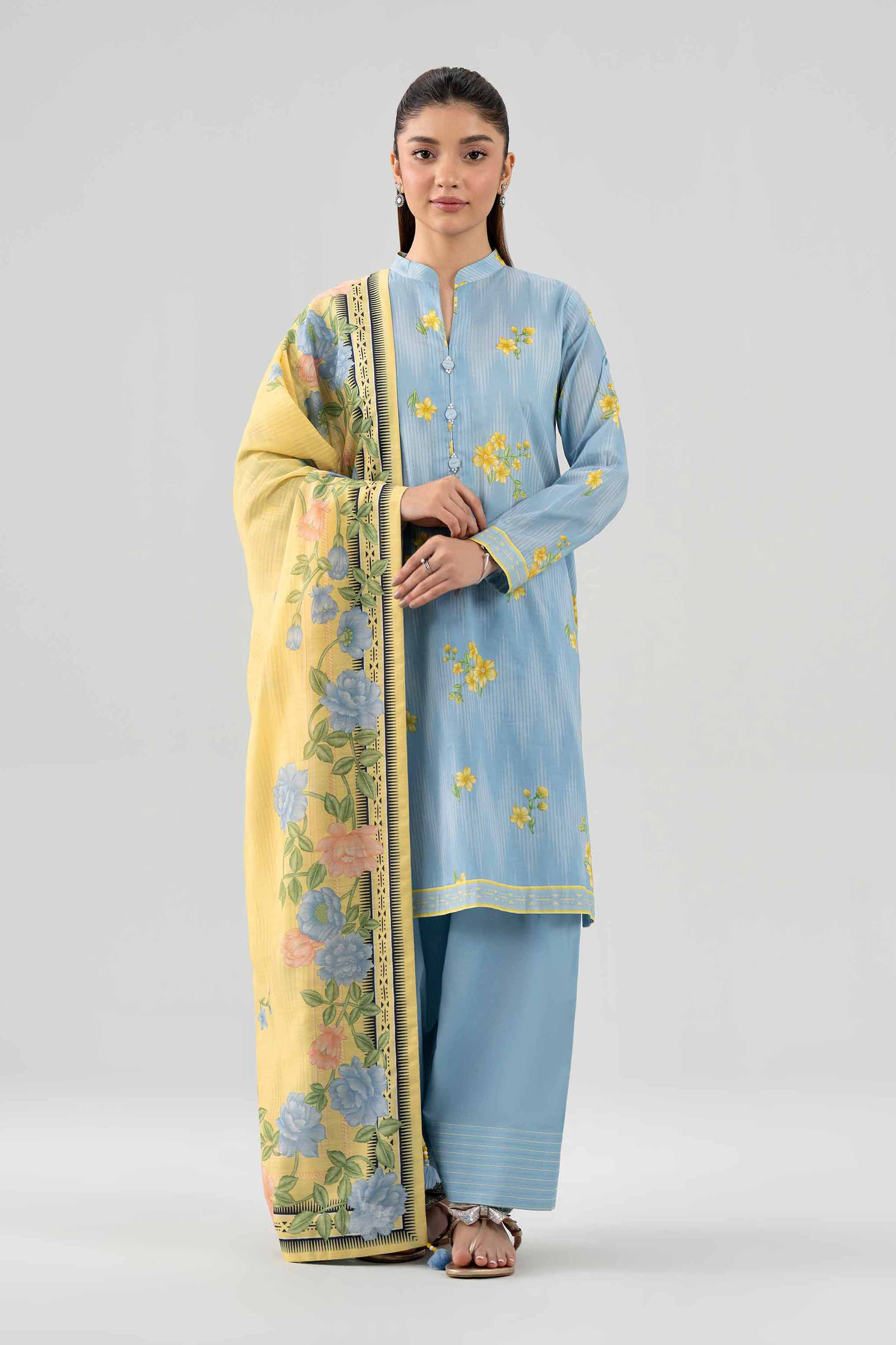 Original Nishat 3 Piece - Digital Printed Suit - 42602116 | Buy Online in Pakistan