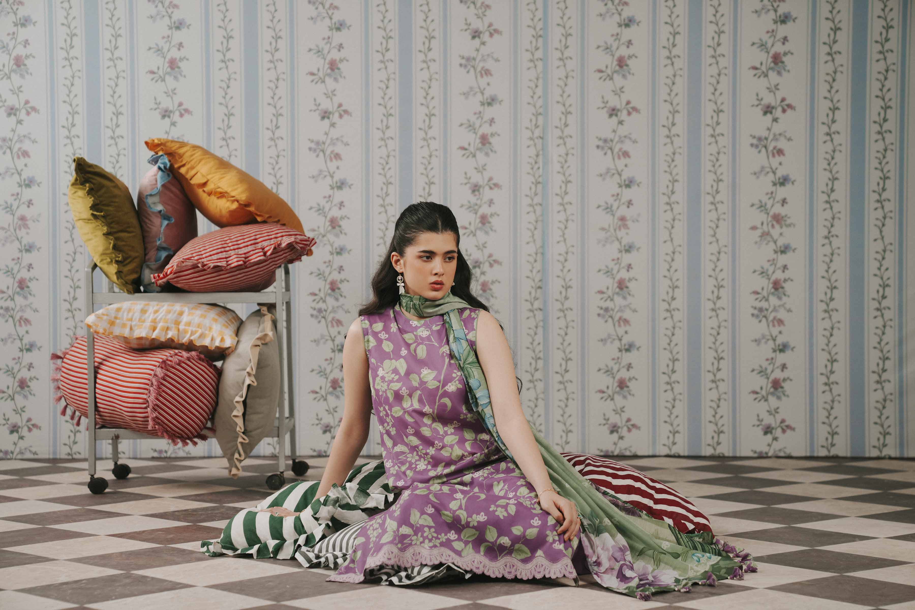 Original Nishat 3 Piece - Digital Printed Suit - 42602117 | Buy Online in Pakistan