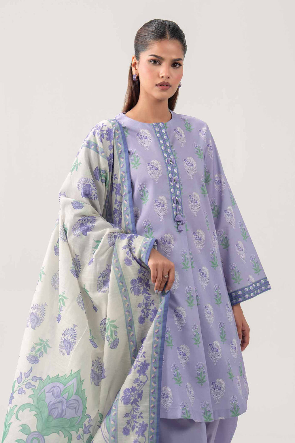 Original Nishat 3 Piece - Digital Printed Suit - 42602121 | Buy Online in Pakistan