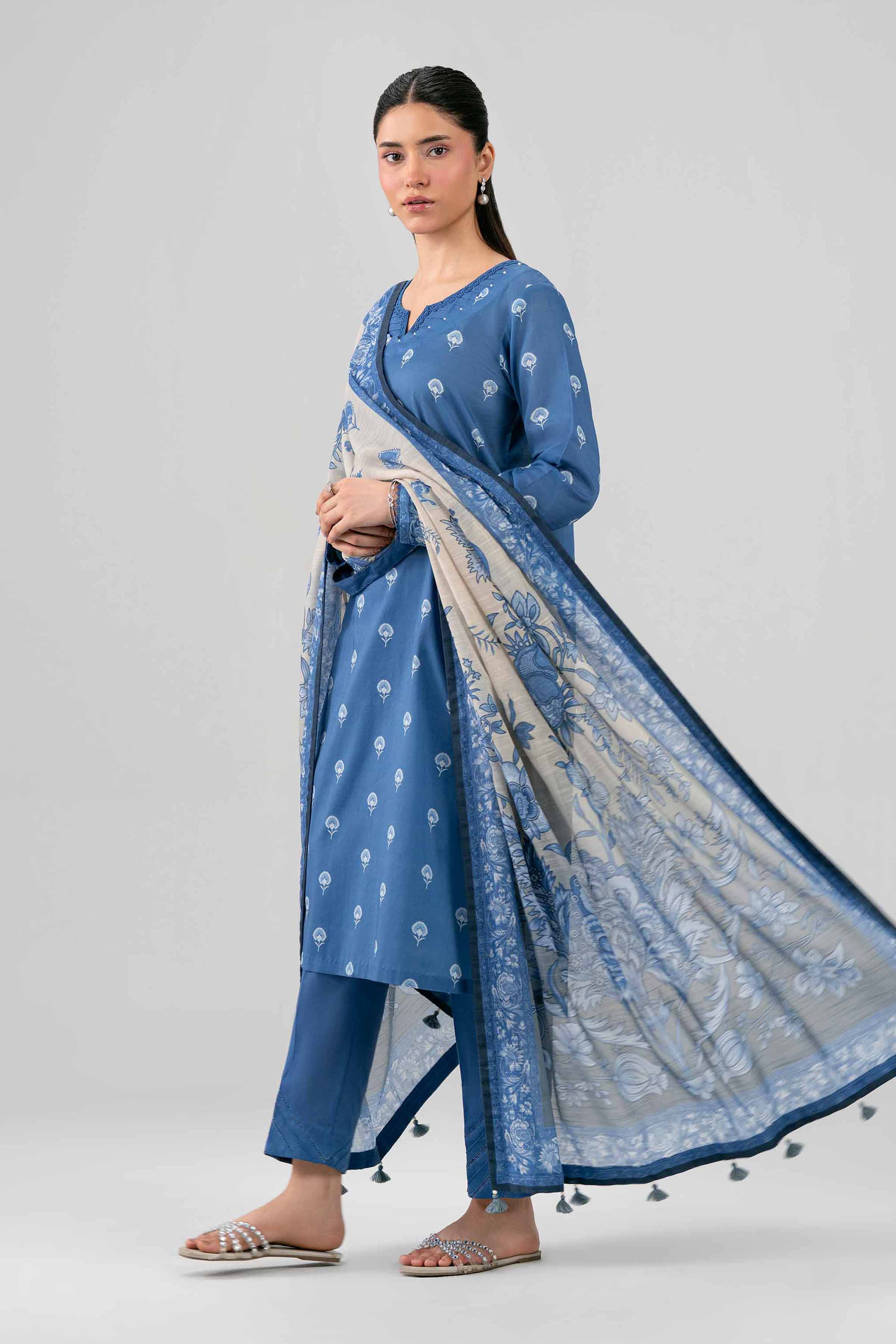 Original Nishat 3 Piece - Digital Printed Suit - 42602123 | Buy Online in Pakistan