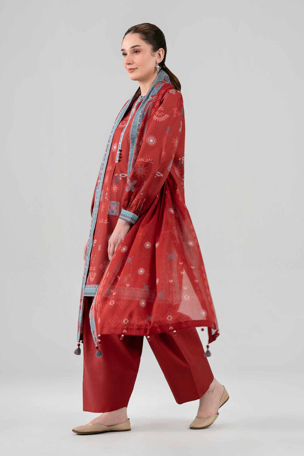 Original Nishat 3 Piece - Printed Suit - 42602124 | Buy Online in Pakistan