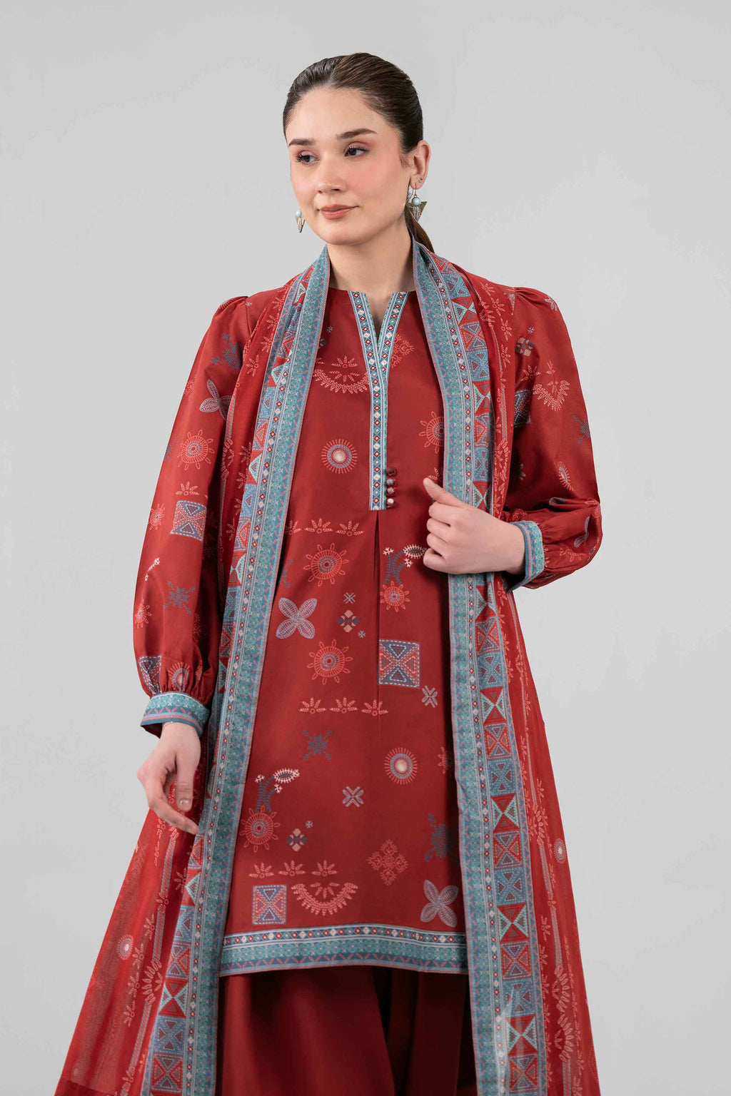 Original Nishat 3 Piece - Printed Suit - 42602124 | Buy Online in Pakistan