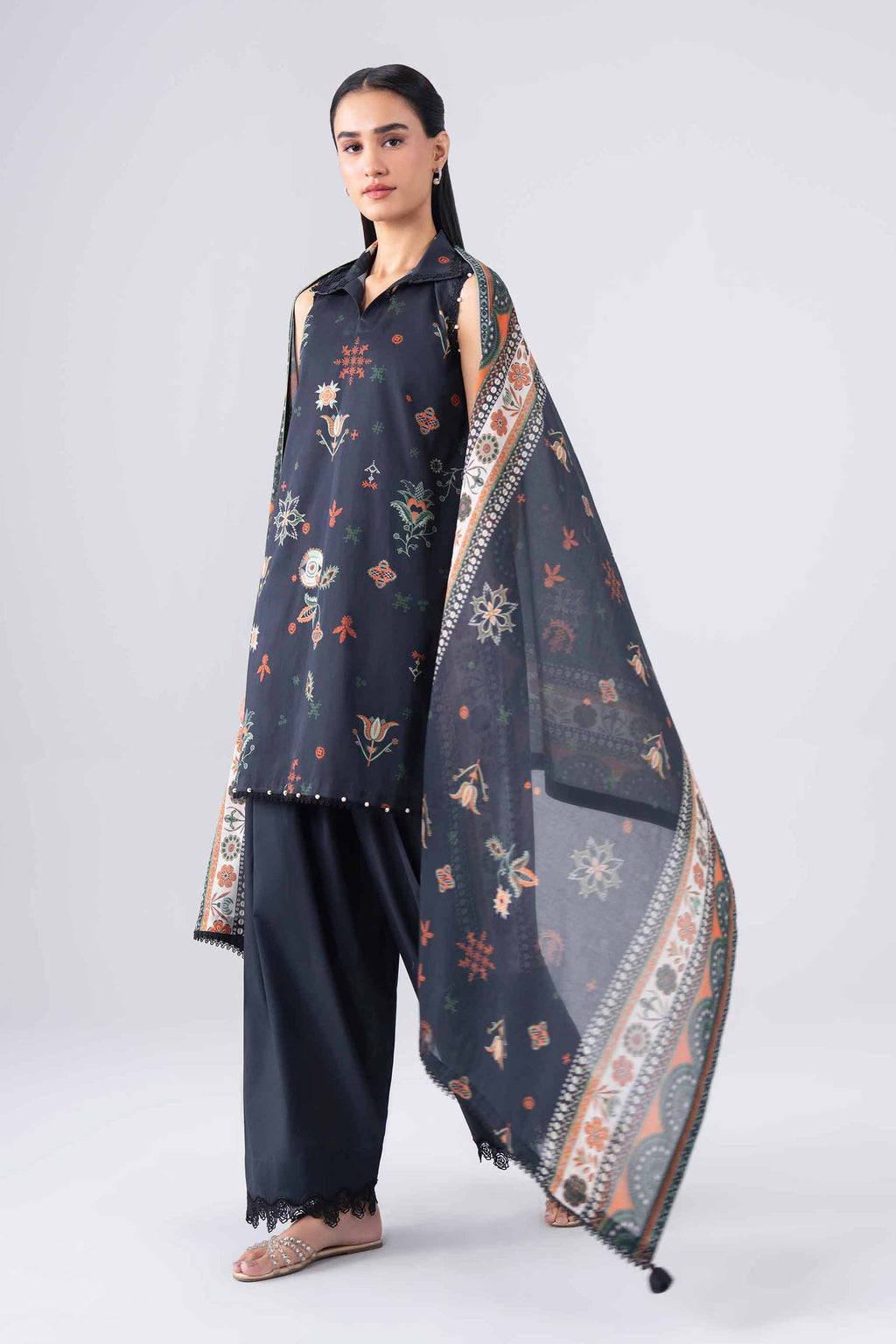 Original Nishat 3 Piece - Printed Suit - 42602125 | Buy Online in Pakistan