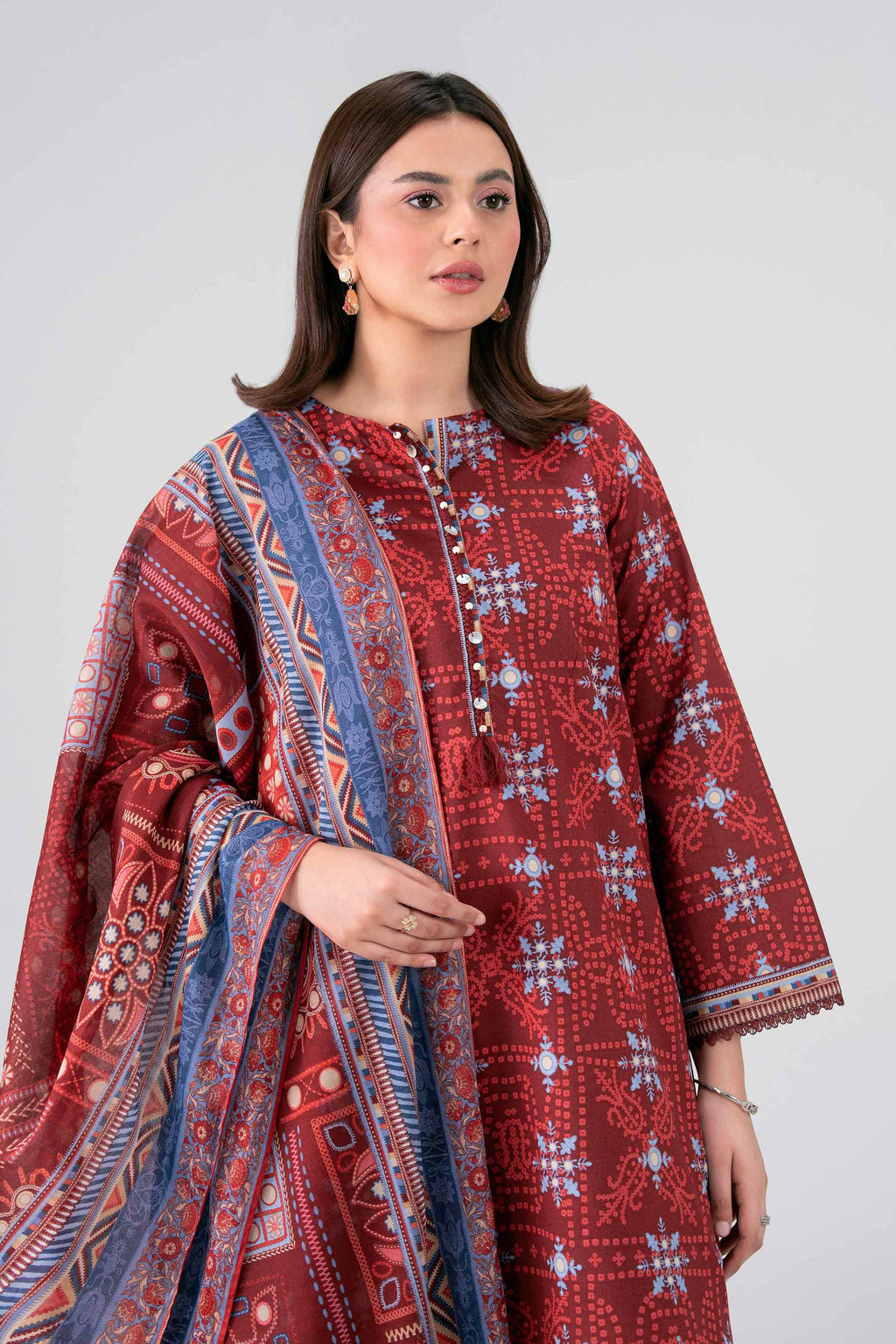 Original Nishat 3 Piece - Printed Suit - 42602126 | Buy Online in Pakistan