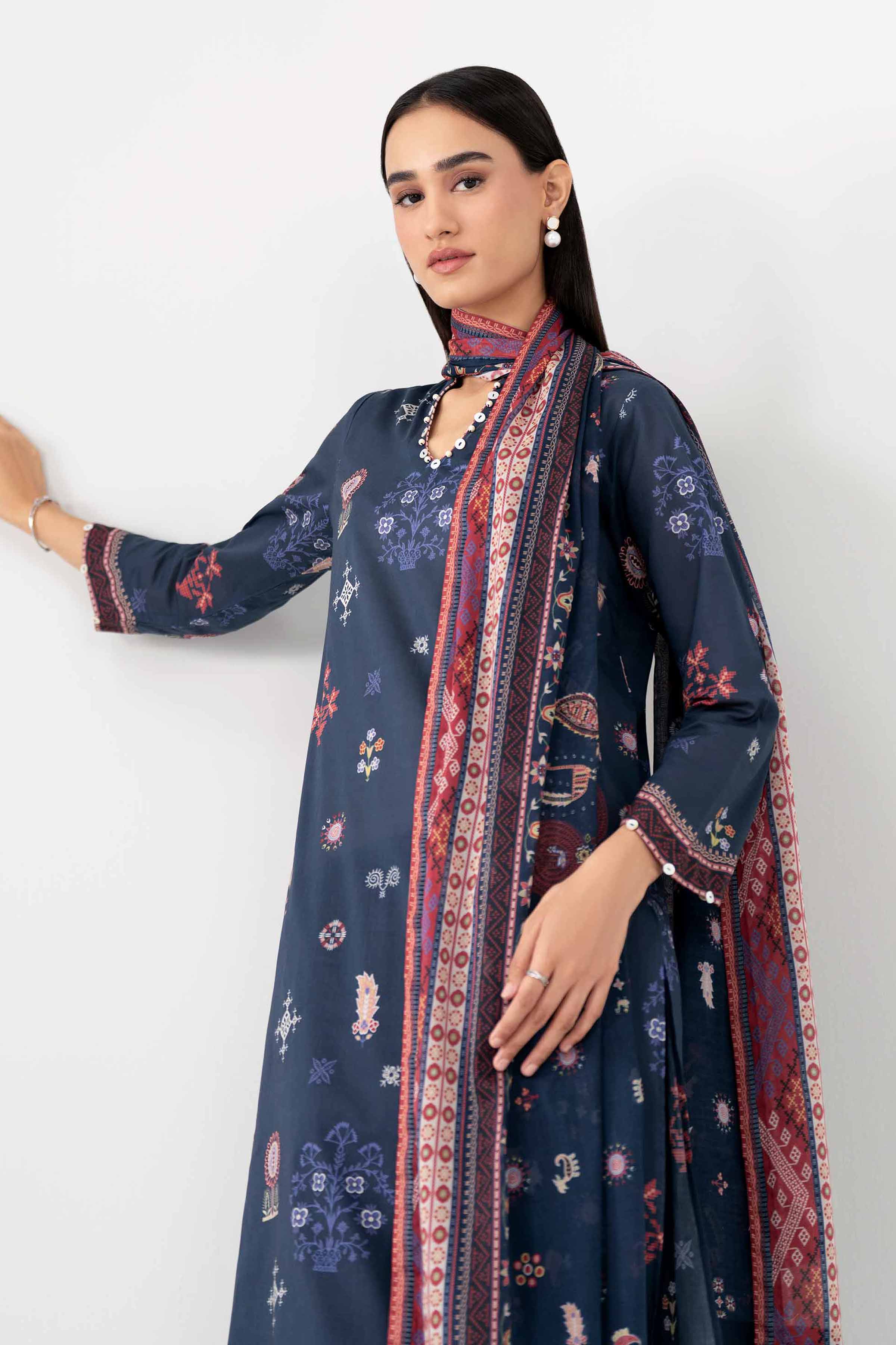 Original Nishat 3 Piece - Printed Suit - 42602127 | Buy Online in Pakistan