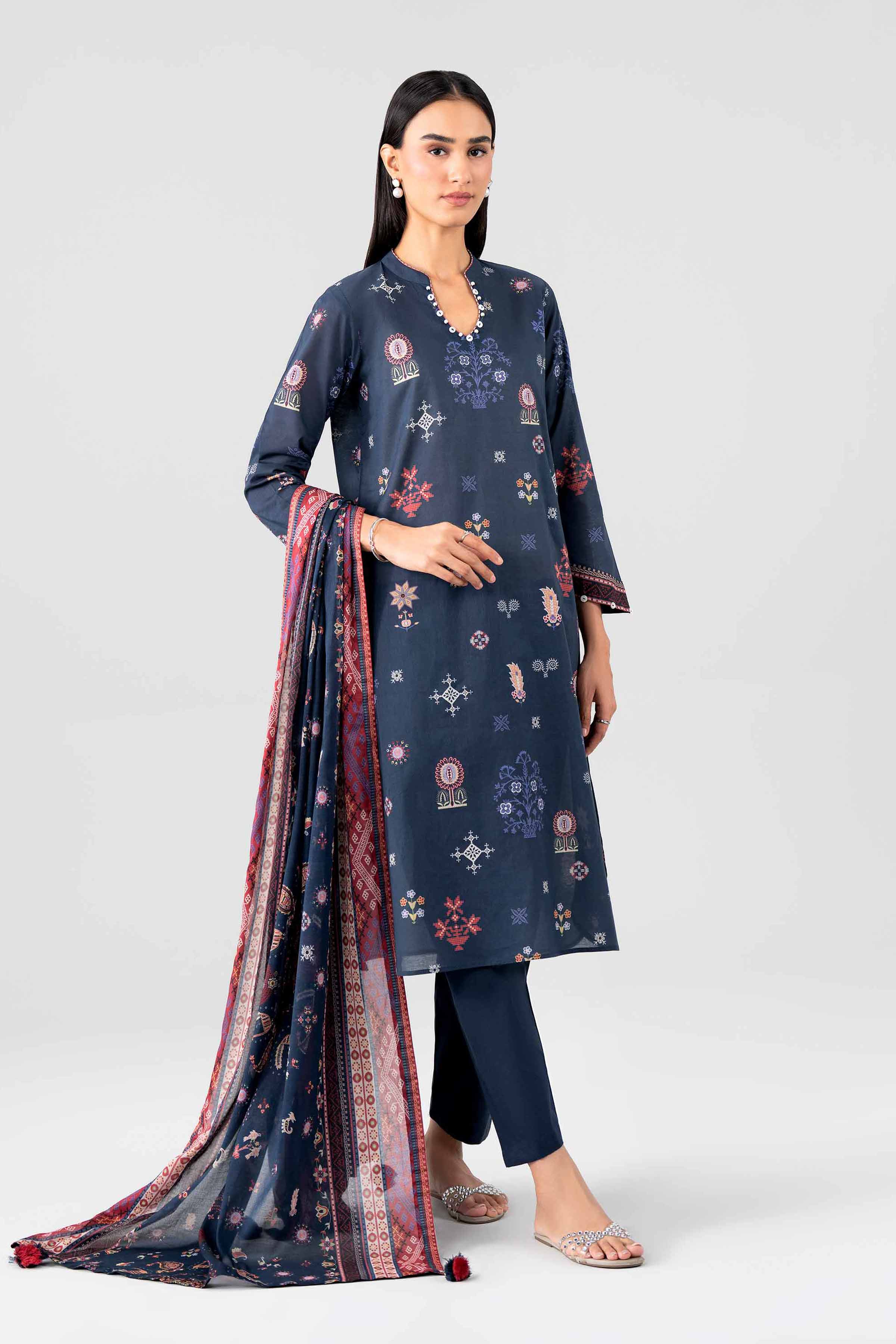 Original Nishat 3 Piece - Printed Suit - 42602127 | Buy Online in Pakistan