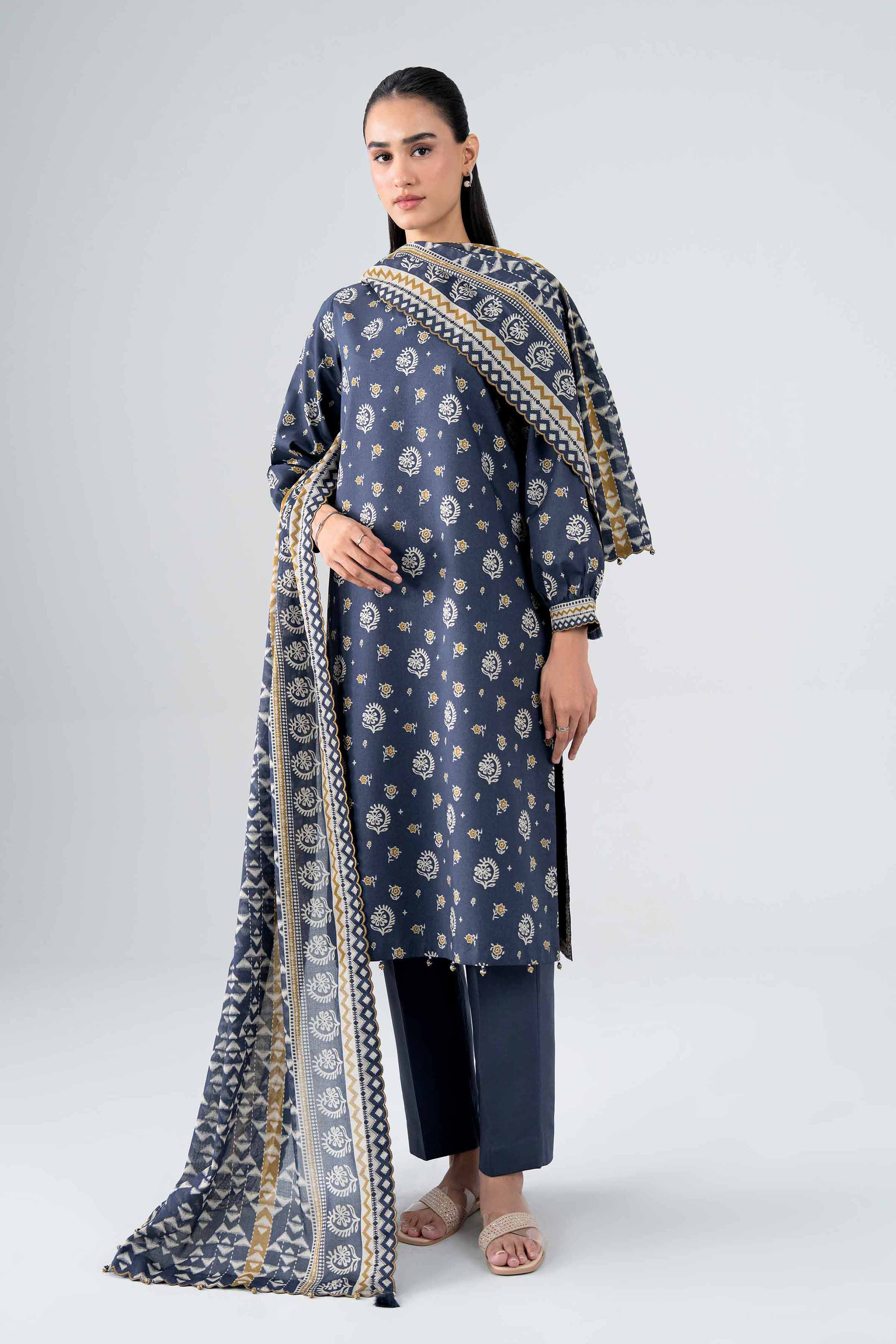 Original Nishat 3 Piece - Printed Suit - 42602133 | Buy Online in Pakistan
