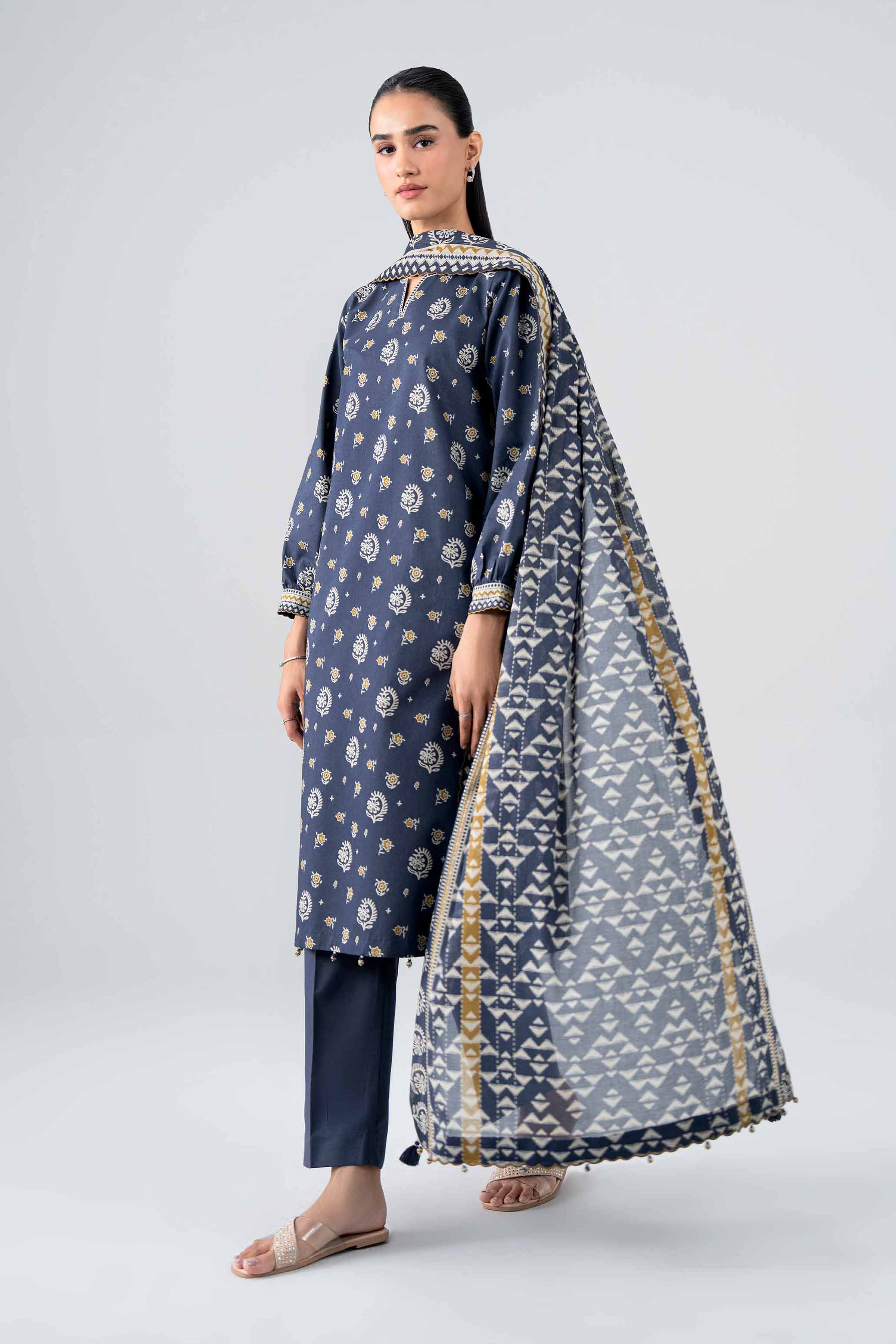 Original Nishat 3 Piece - Printed Suit - 42602133 | Buy Online in Pakistan