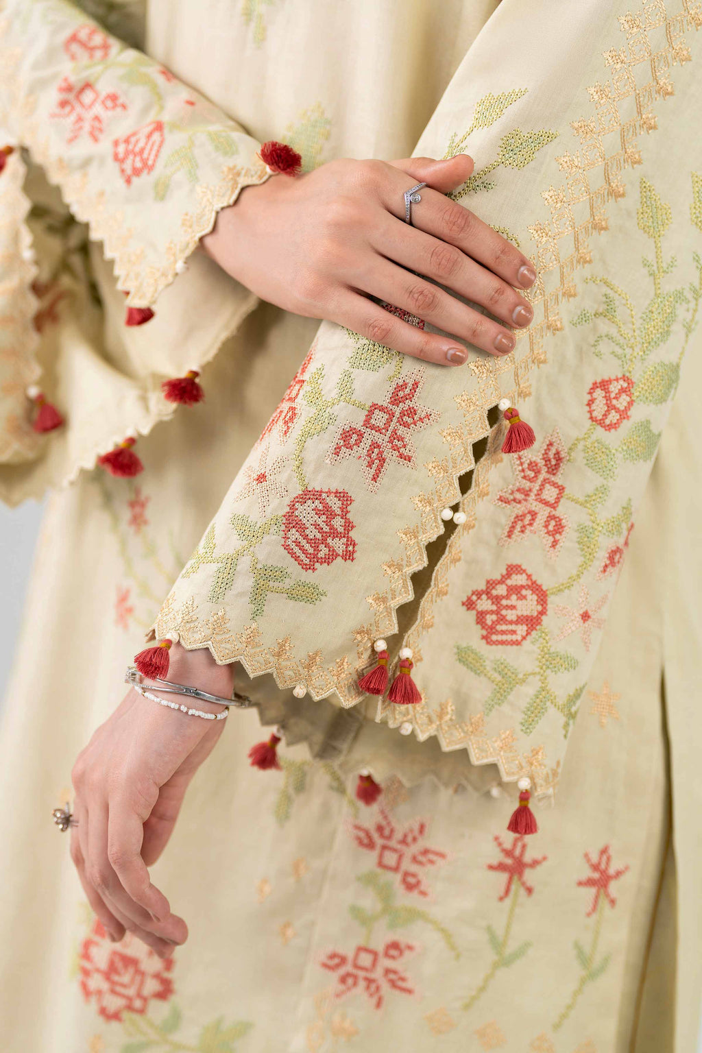 Original Nishat 3 Piece - Printed Embroidered Suit - 42602147 | Buy Online in Pakistan