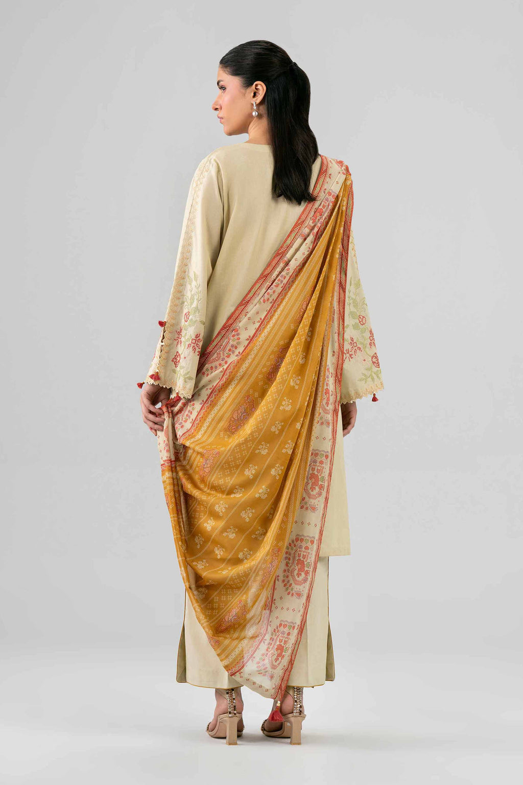 Original Nishat 3 Piece - Printed Embroidered Suit - 42602147 | Buy Online in Pakistan
