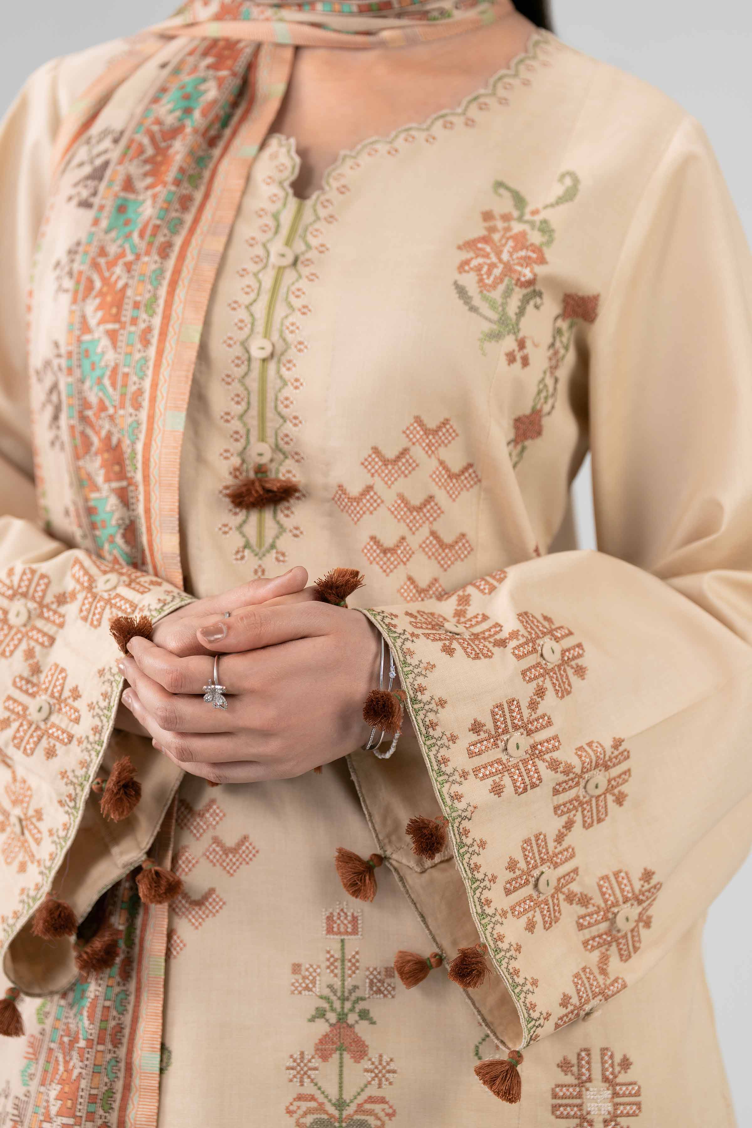 Original Nishat 3 Piece - Printed Embroidered Suit - 42602148 | Buy Online in Pakistan