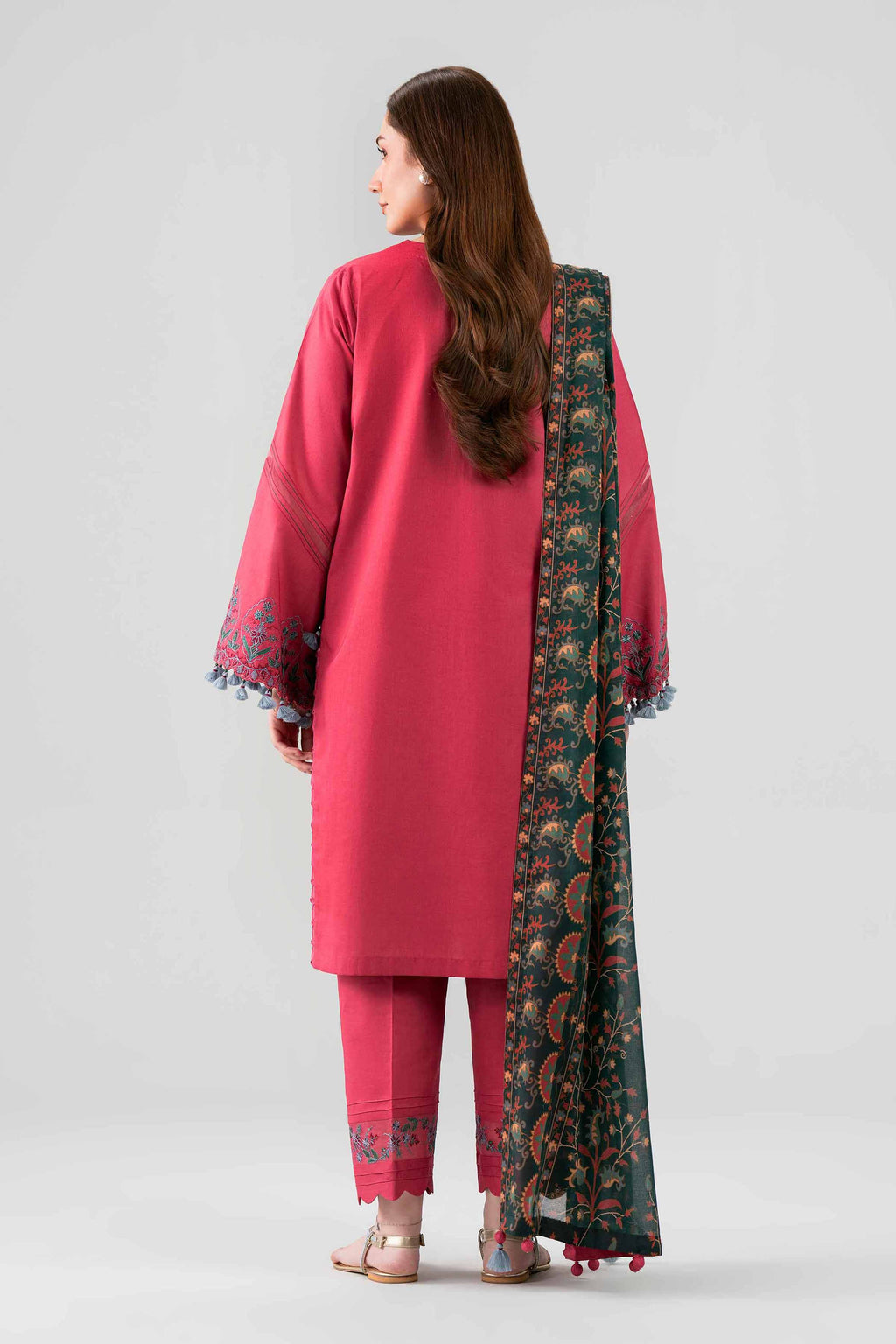 Original Nishat 3 Piece - Printed Embroidered Suit - 42602150 | Buy Online in Pakistan