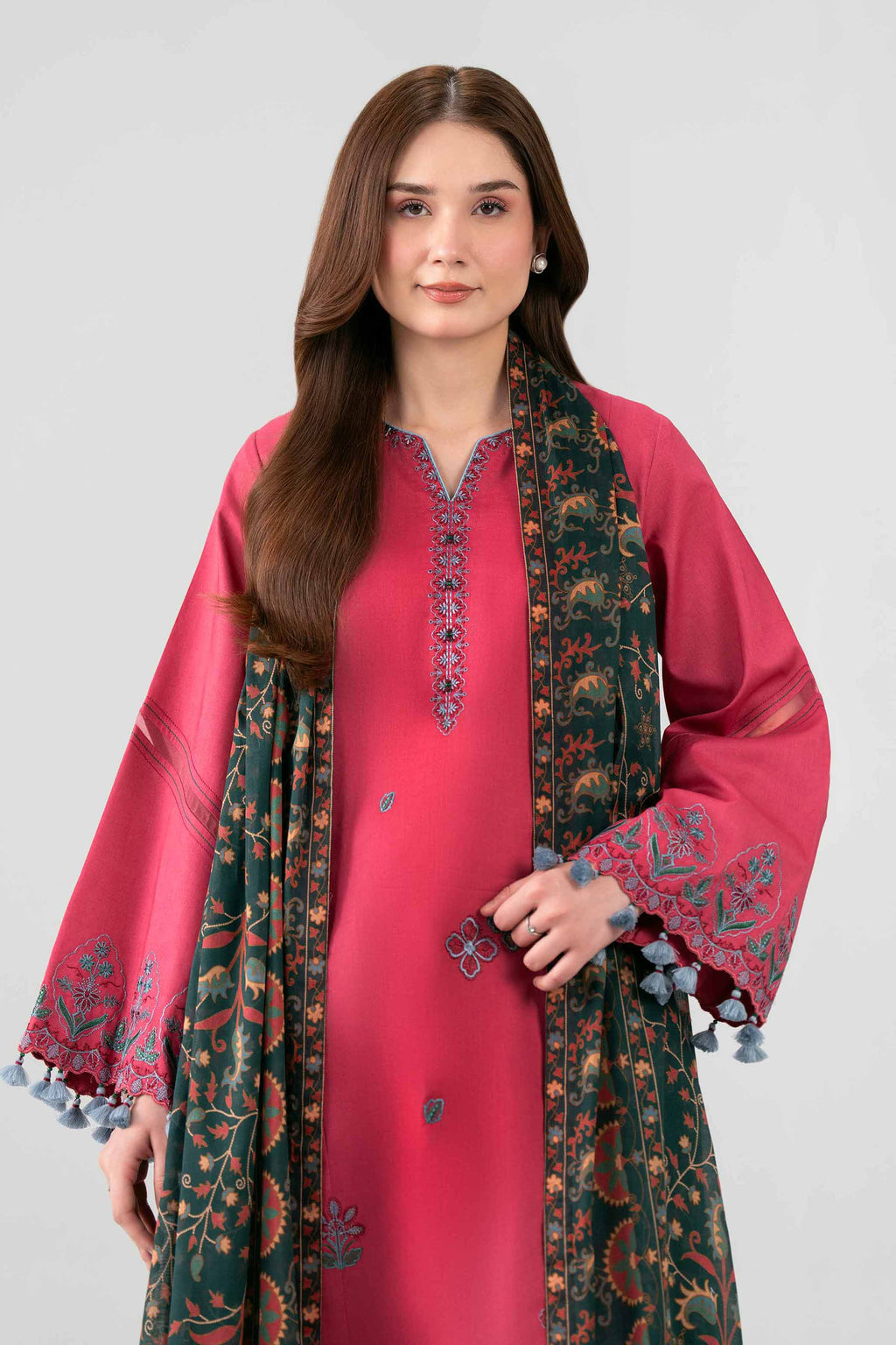 Original Nishat 3 Piece - Printed Embroidered Suit - 42602150 | Buy Online in Pakistan