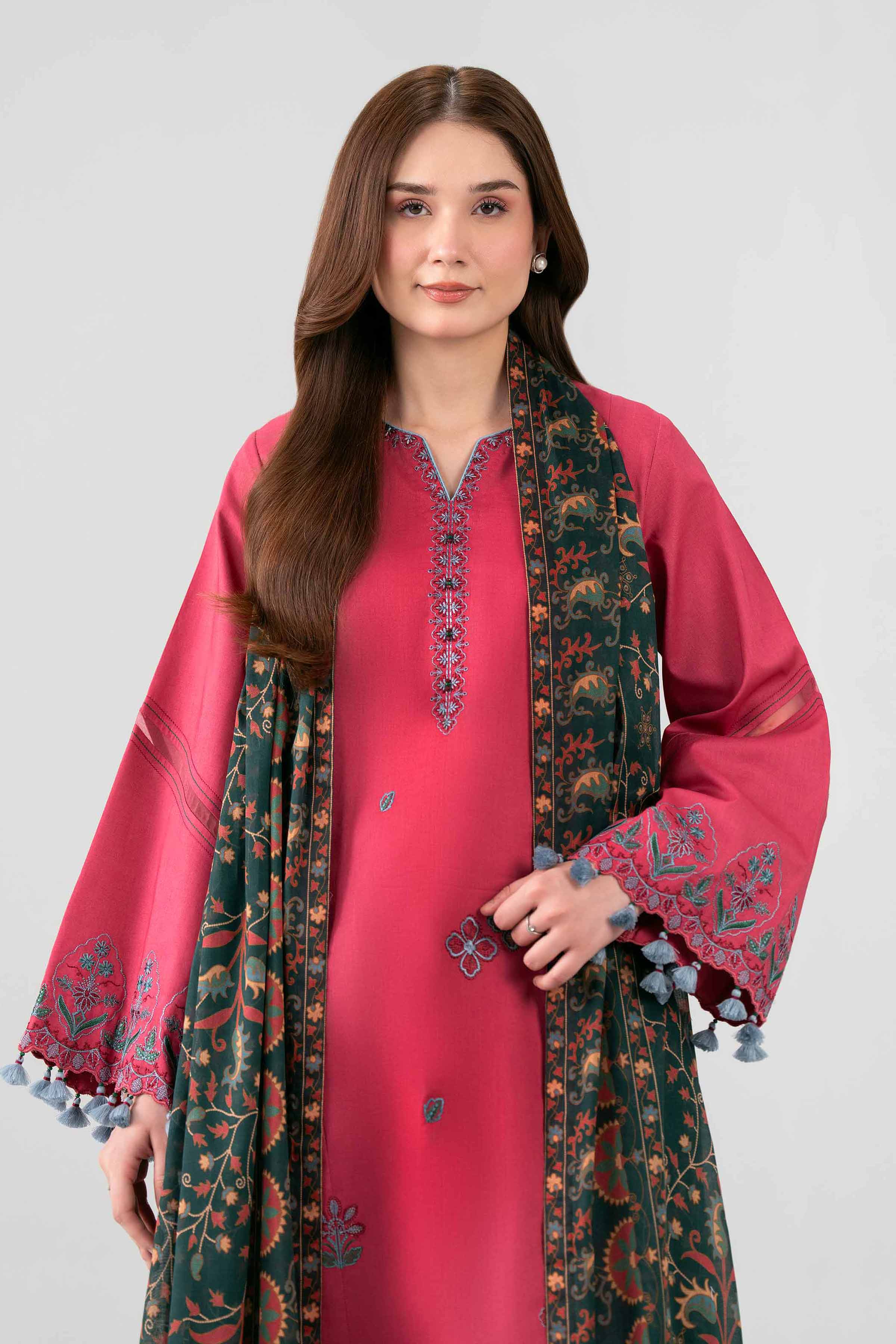 Original Nishat 3 Piece - Printed Embroidered Suit - 42602150 | Buy Online in Pakistan
