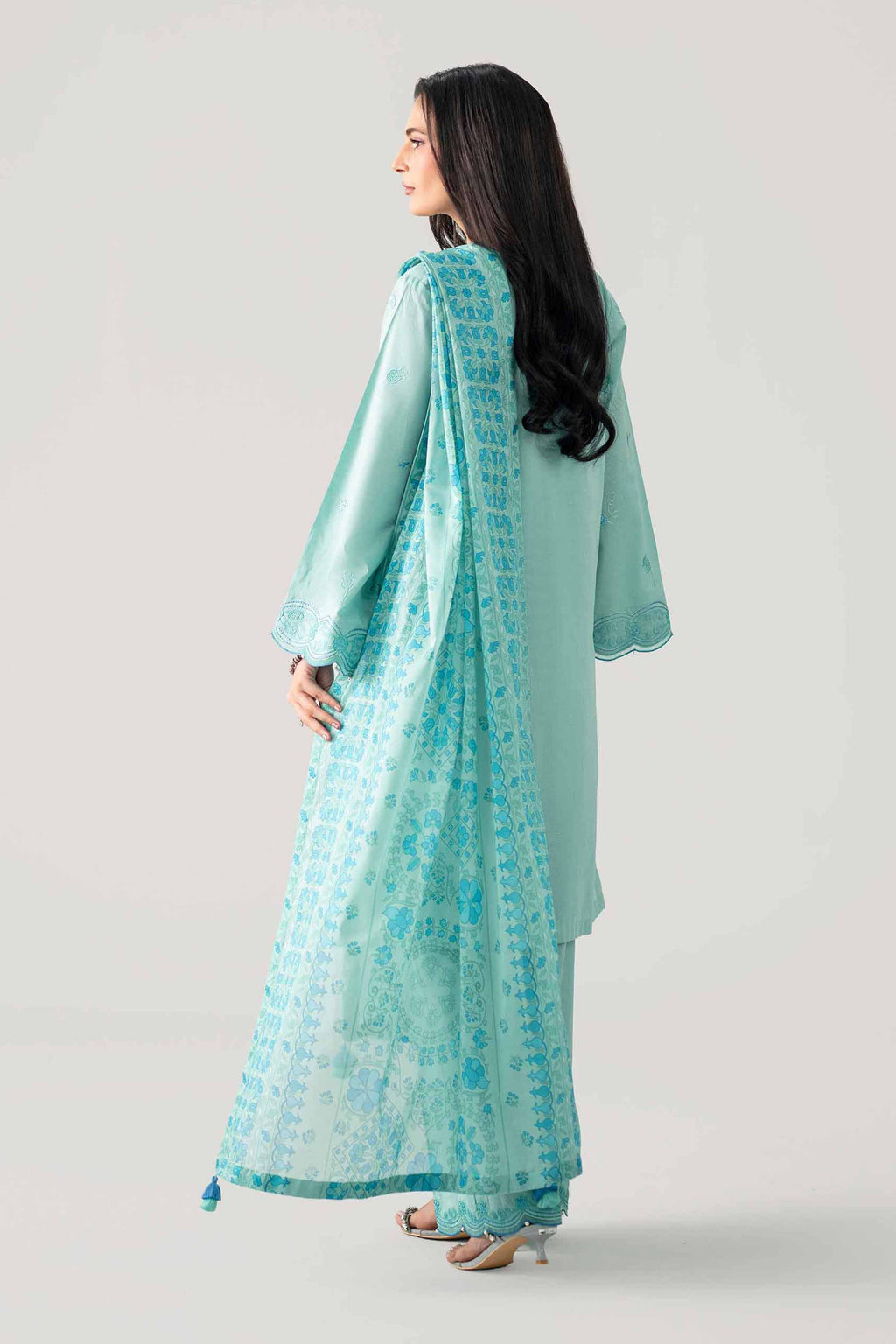 Original Nishat 3 Piece - Printed Embroidered Suit - 42602153 | Buy Online in Pakistan