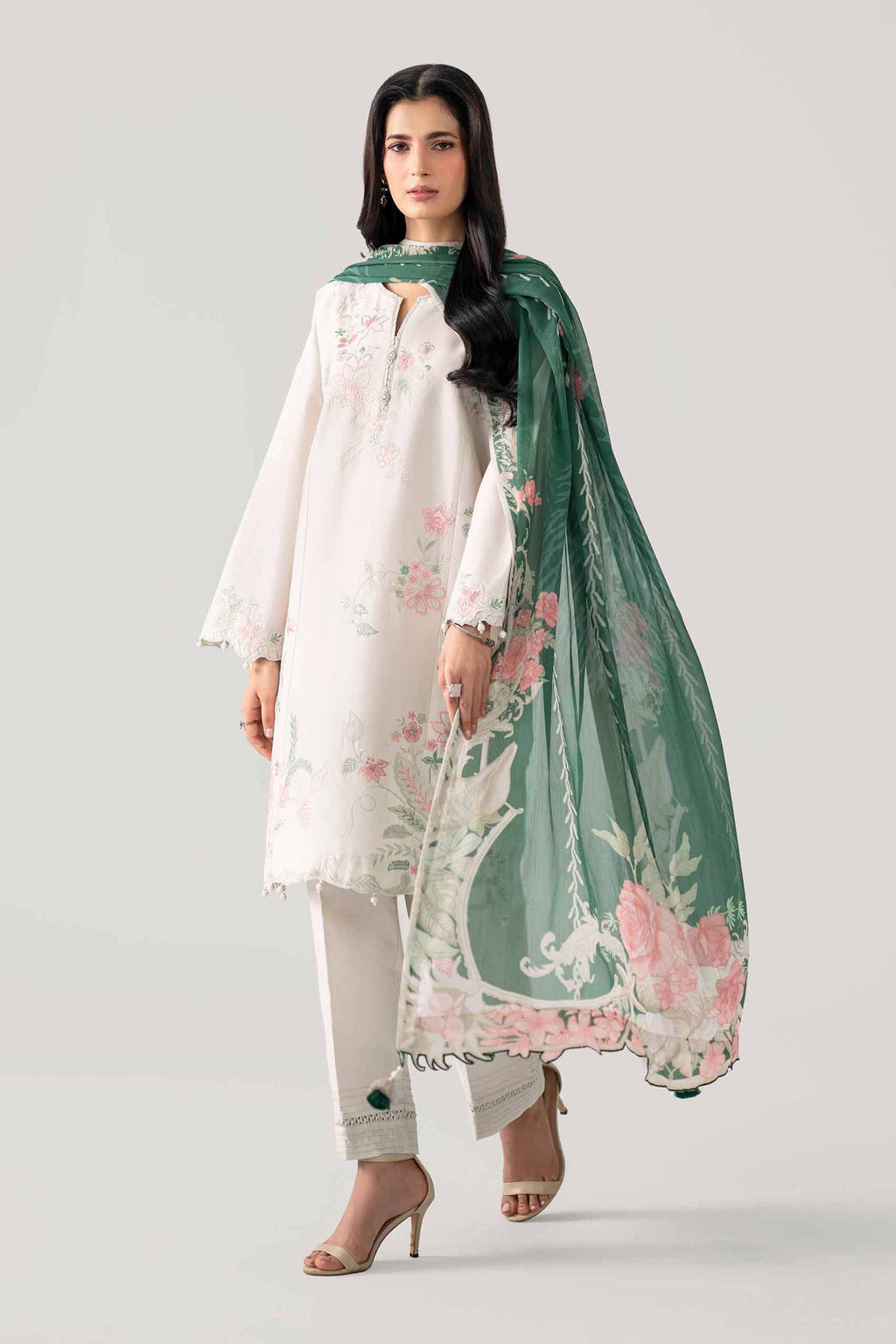 Original Nishat 3 Piece - Digital Printed Embroidered Suit - 42602154 | Buy Online in Pakistan