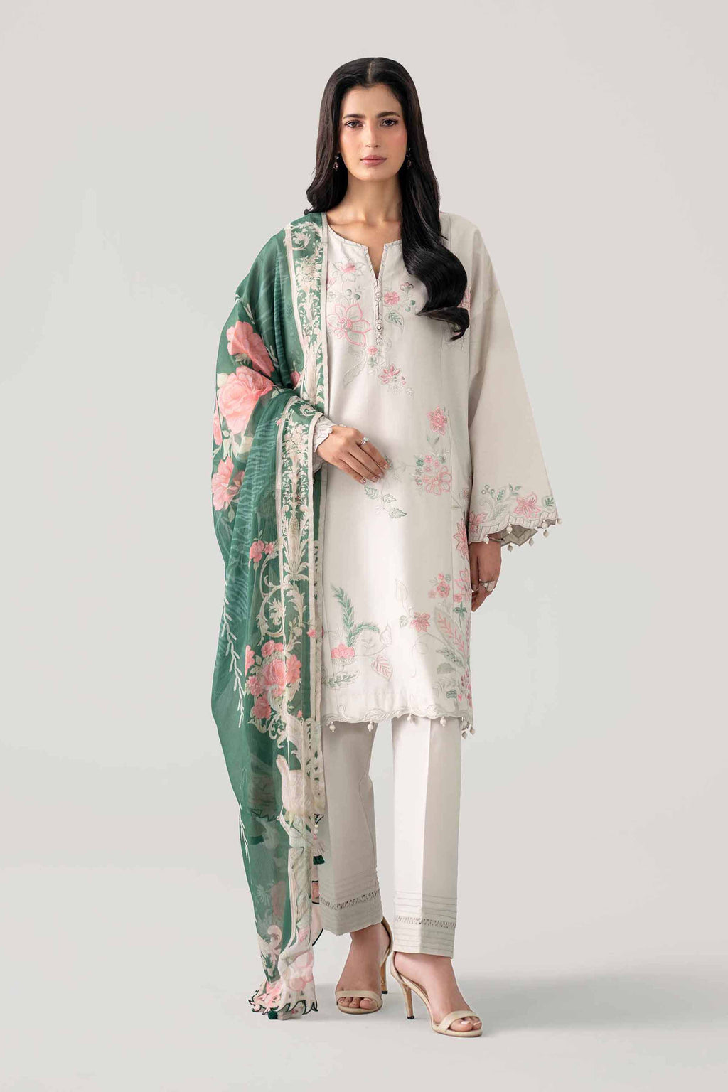 Original Nishat 3 Piece - Digital Printed Embroidered Suit - 42602154 | Buy Online in Pakistan