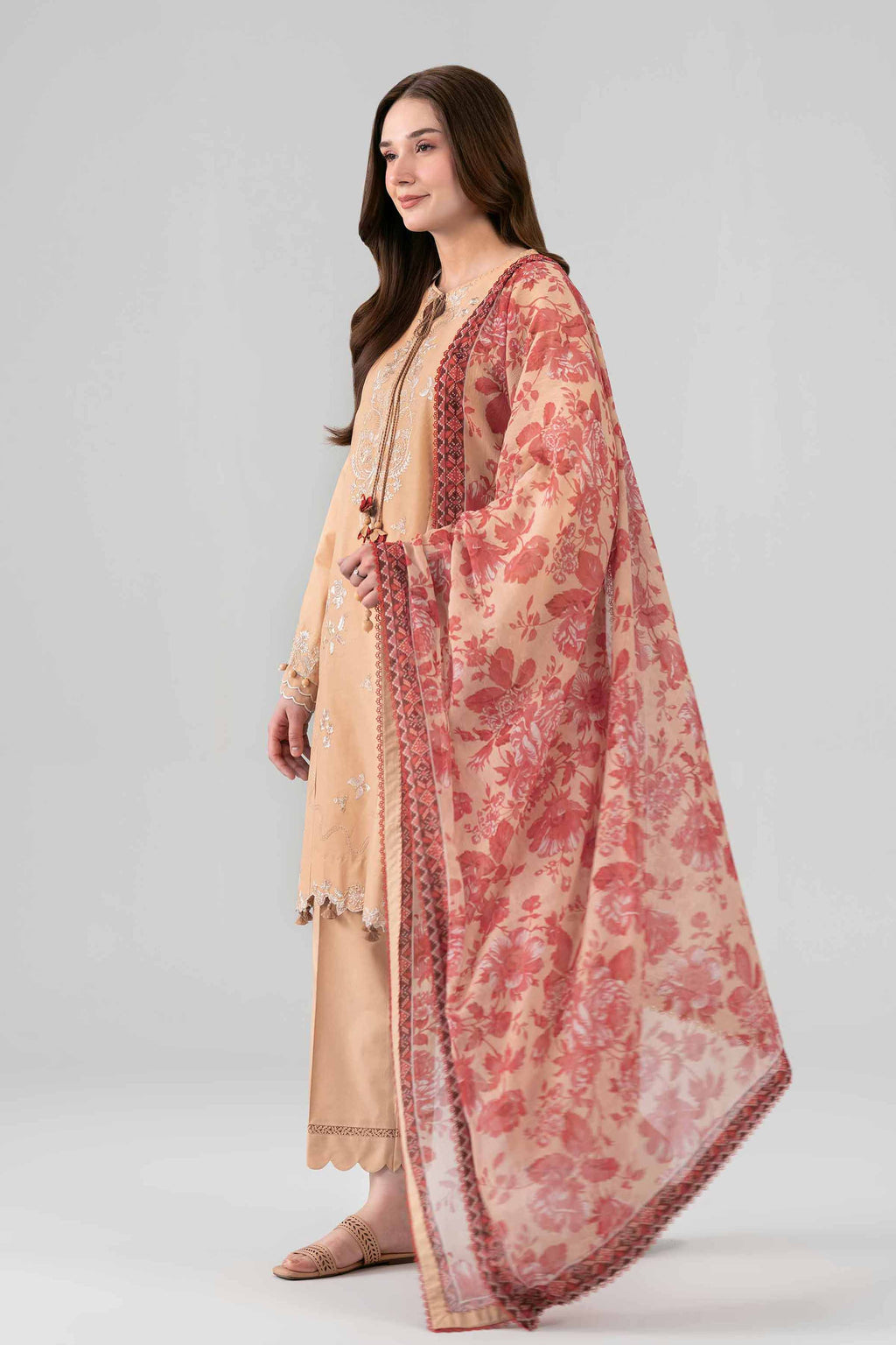 Original Nishat 3 Piece - Digital Printed Embroidered Suit - 42602159 | Buy Online in Pakistan