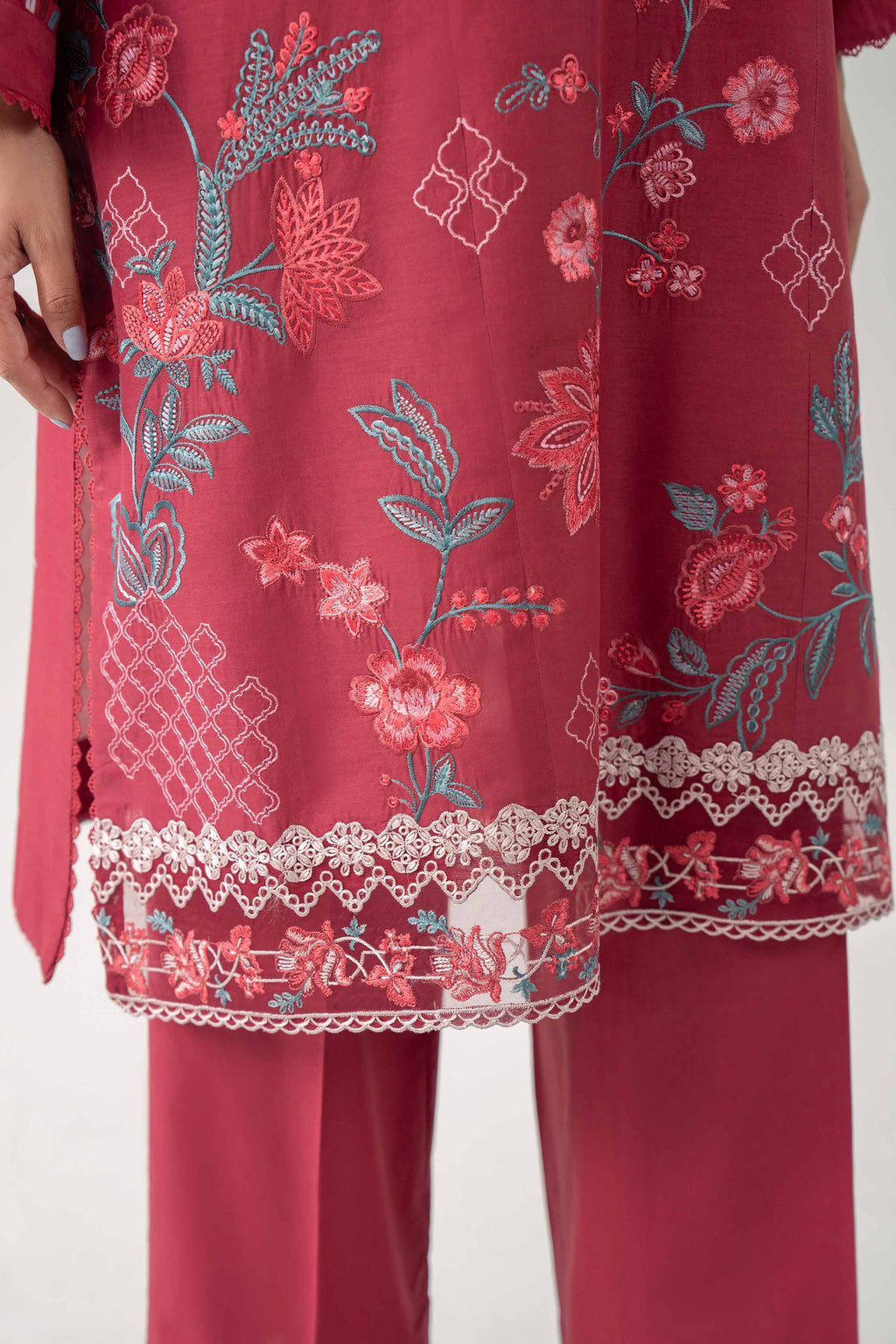Original Nishat 3 Piece - Digital Printed Embroidered Suit - 42602160 | Buy Online in Pakistan