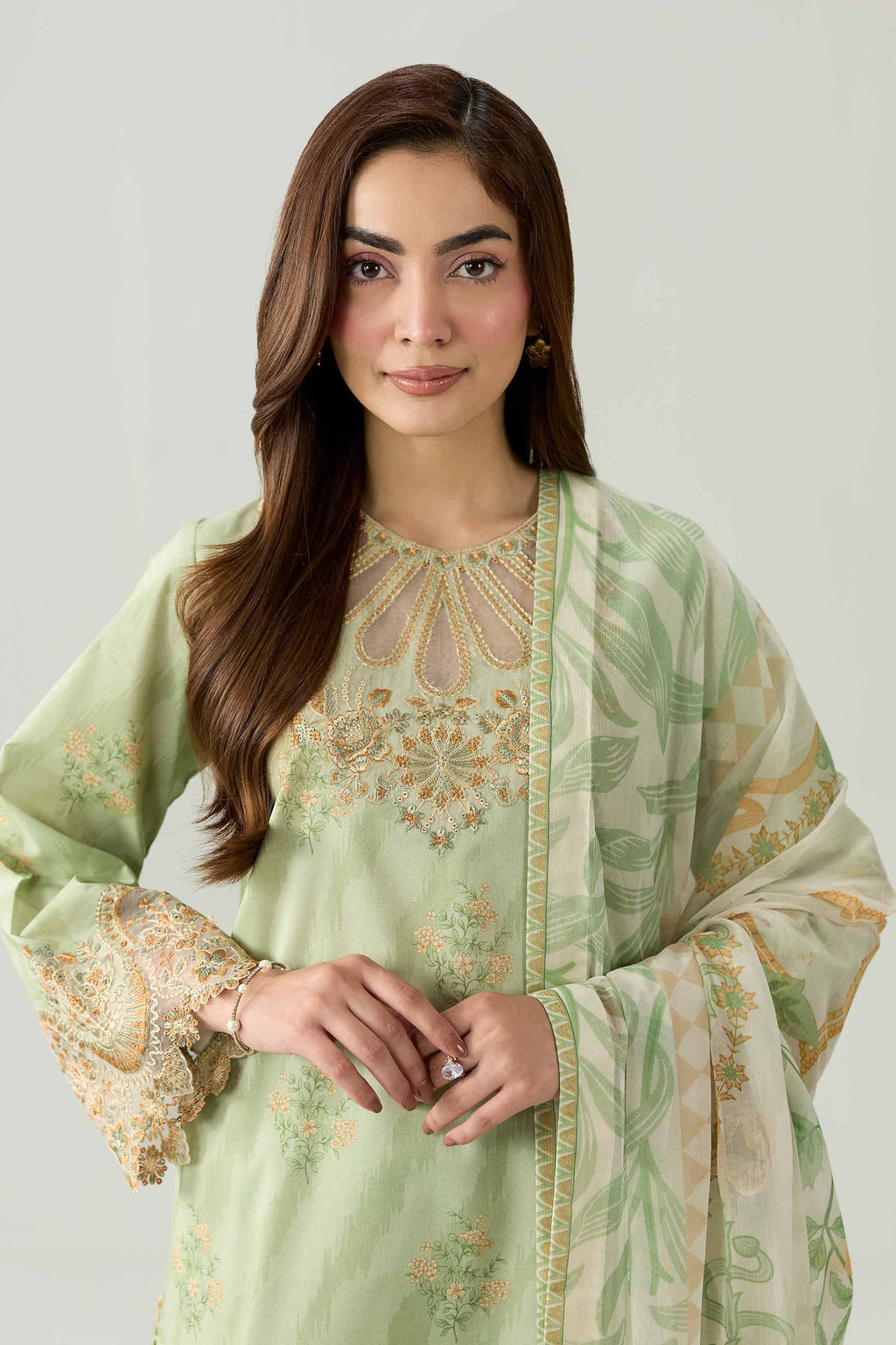 Original Nishat 3 Piece - Digital Printed Embroidered Suit - 42602164 | Buy Online in Pakistan