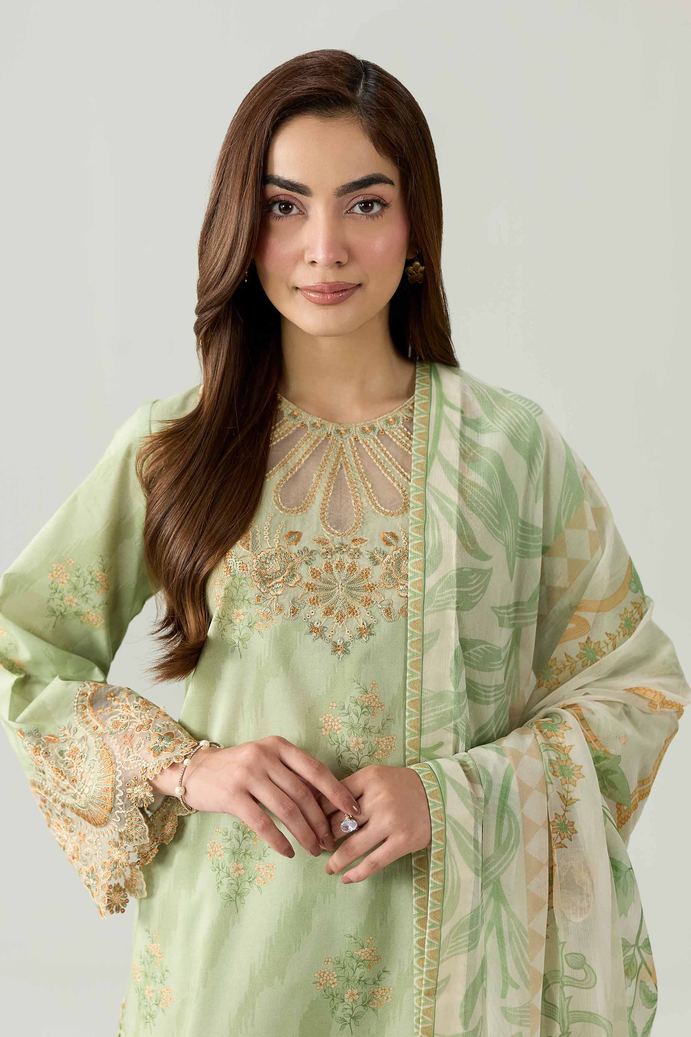 Original Nishat 3 Piece - Digital Printed Embroidered Suit - 42602164 | Buy Online in Pakistan