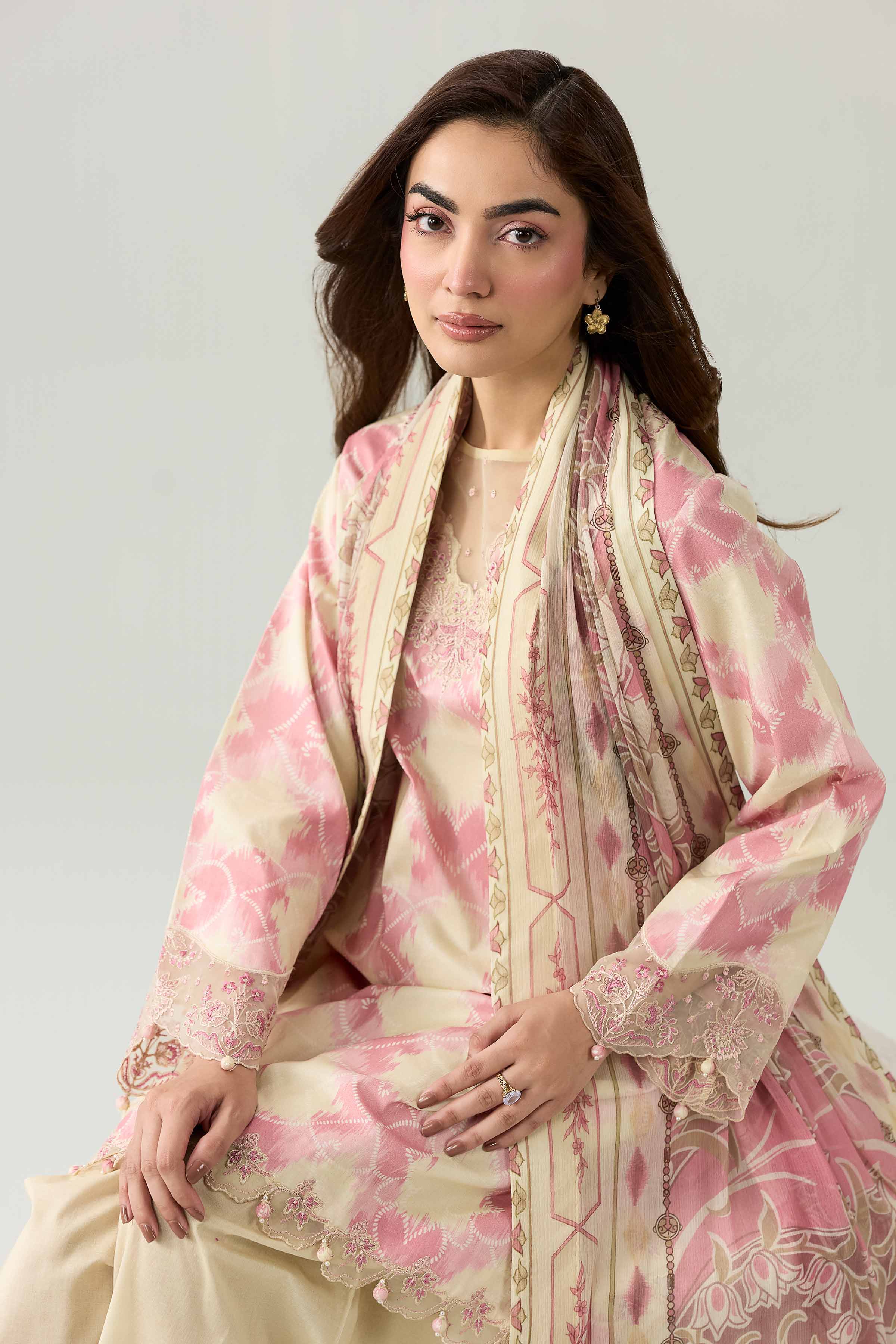 Original Nishat 3 Piece - Digital Printed Embroidered Suit - 42602165 | Buy Online in Pakistan
