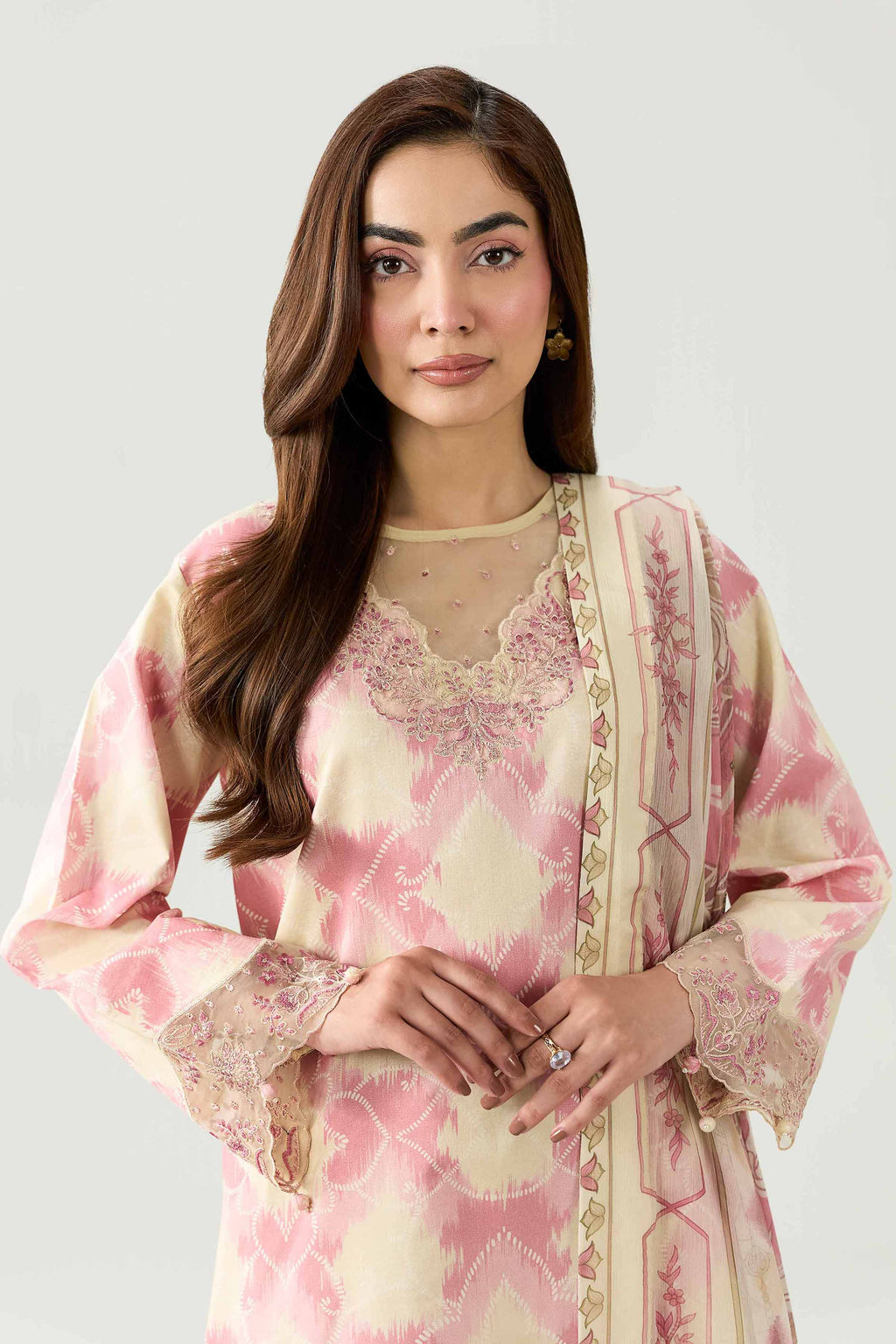 Original Nishat 3 Piece - Digital Printed Embroidered Suit - 42602165 | Buy Online in Pakistan