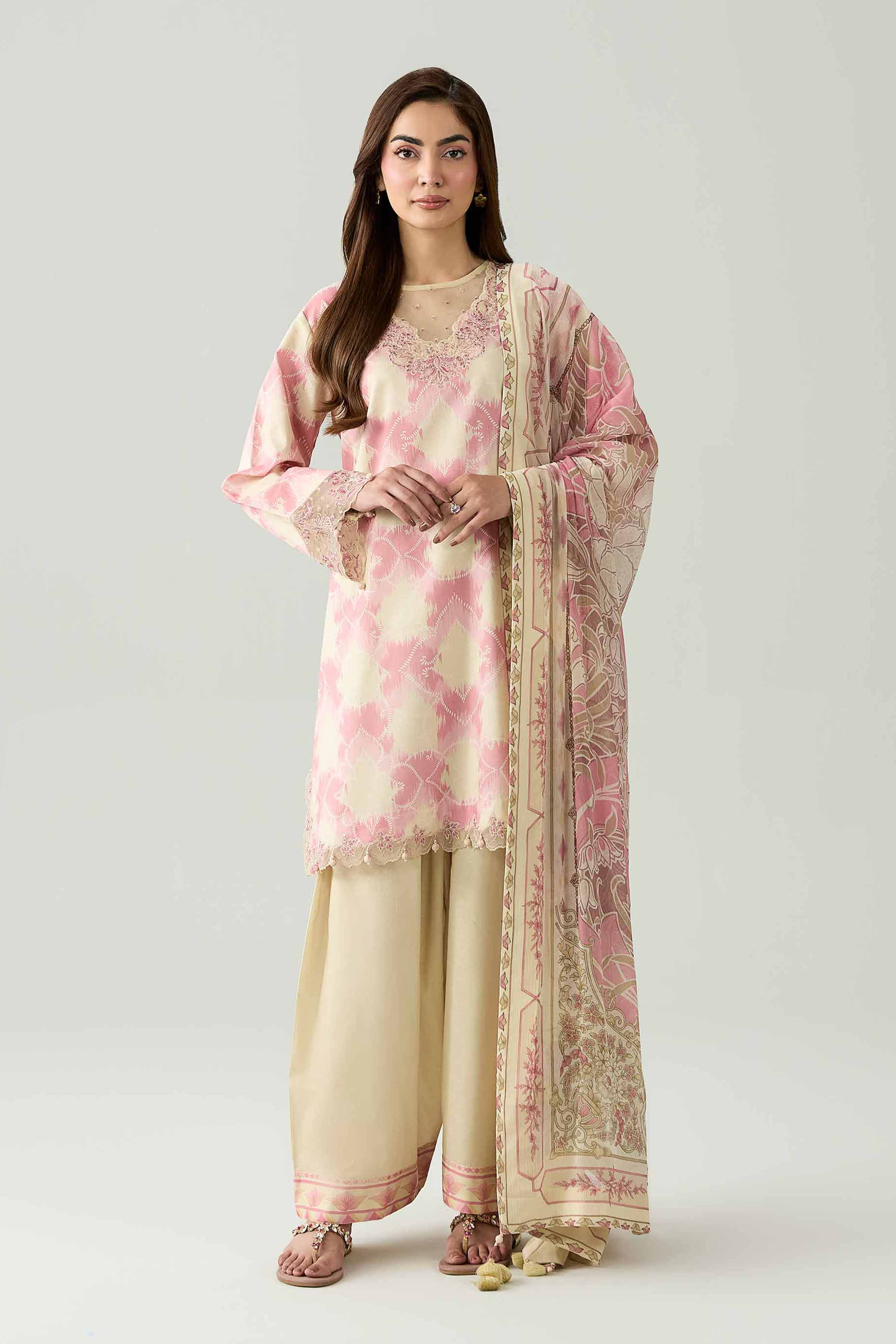Original Nishat 3 Piece - Digital Printed Embroidered Suit - 42602165 | Buy Online in Pakistan