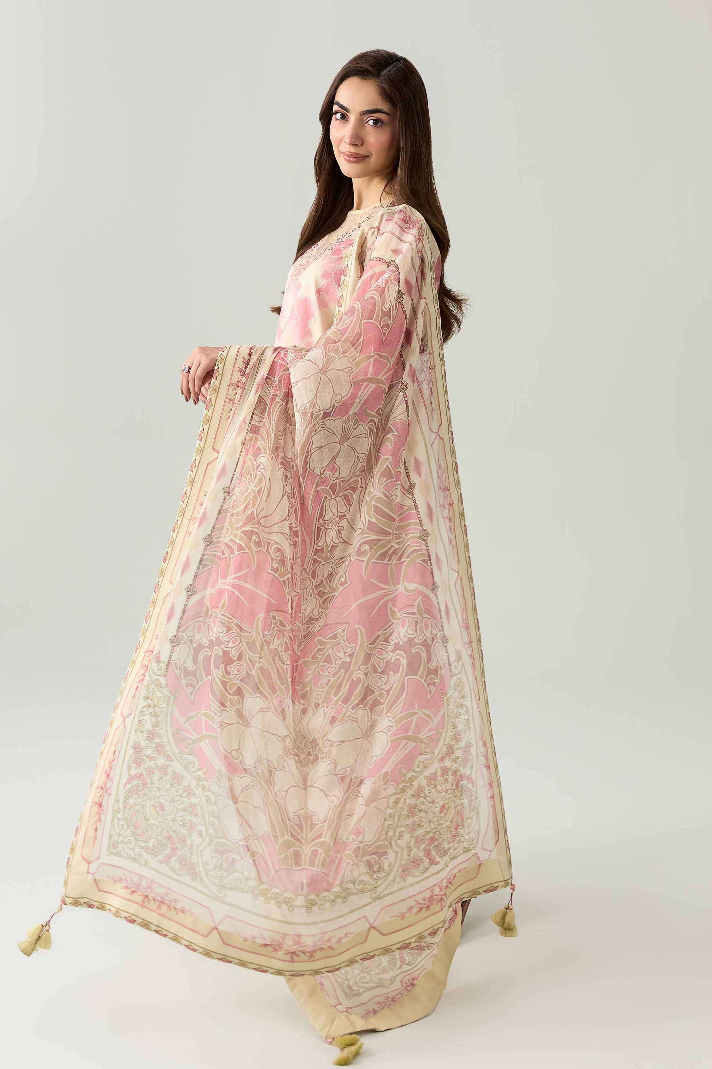 Original Nishat 3 Piece - Digital Printed Embroidered Suit - 42602165 | Buy Online in Pakistan